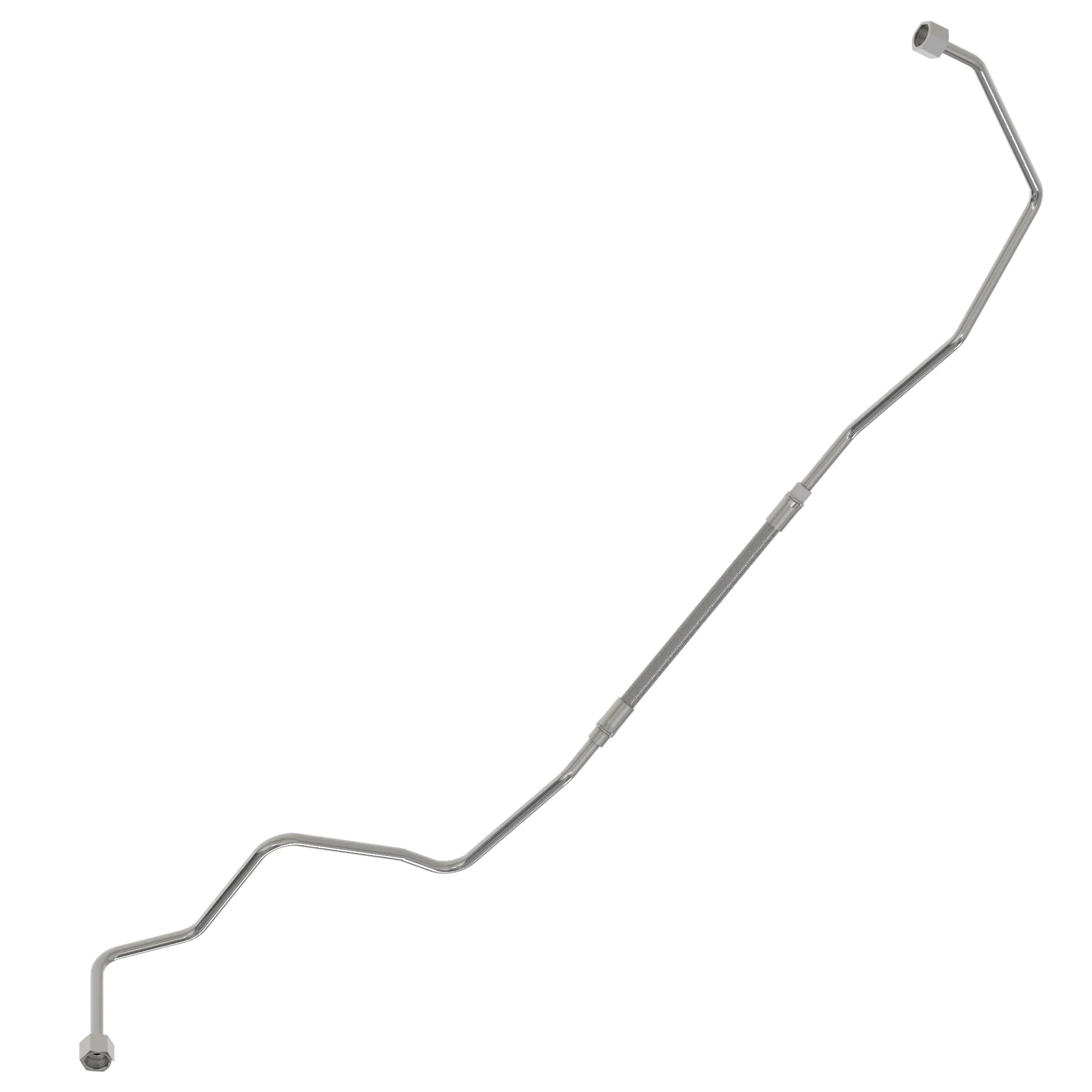 John Deere Low Pressure Turbocharger Coolant Supply Line - DZ121288