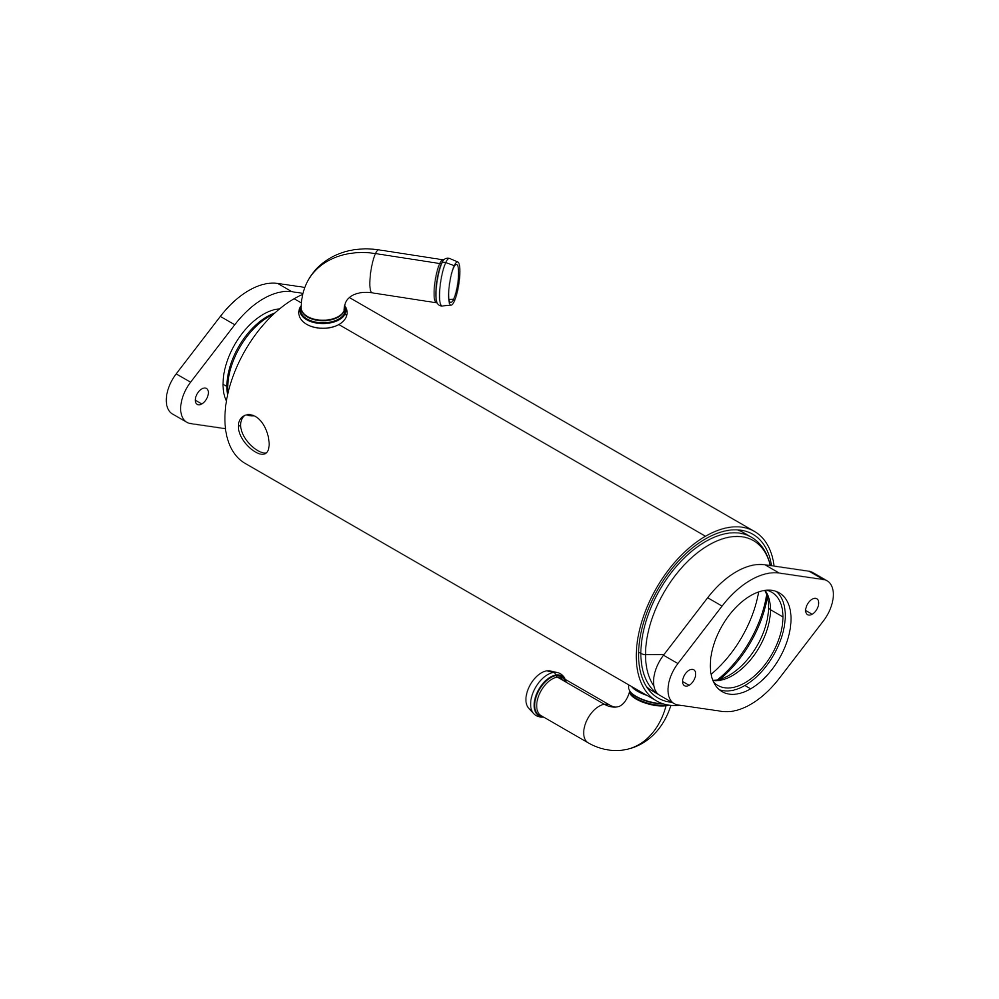 John Deere EGR Cooler - MIU802321
