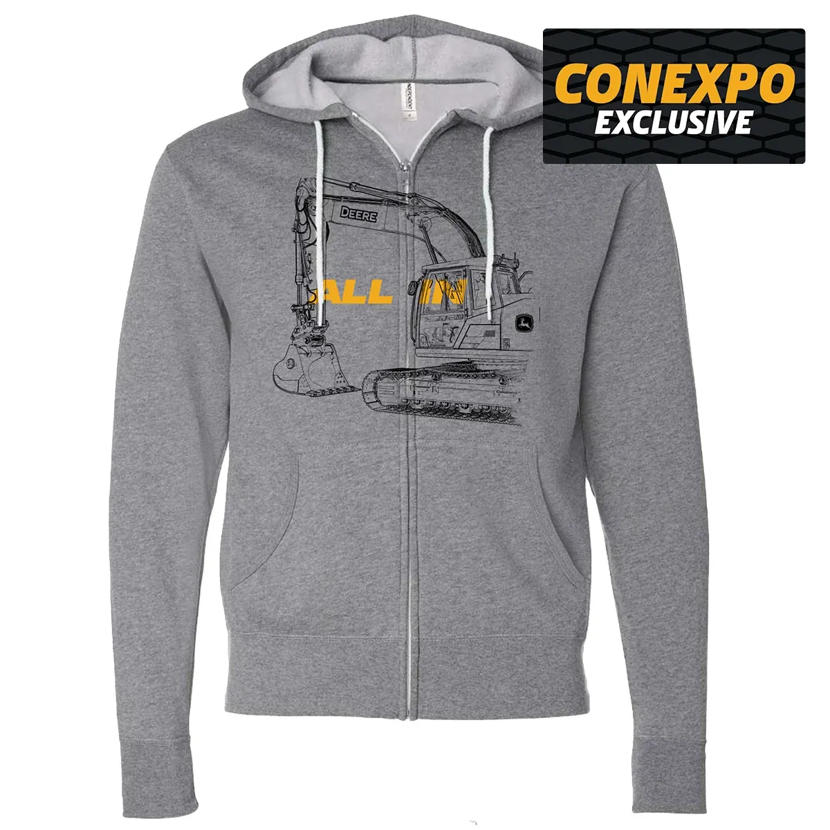 All In Full Zip Hoodie