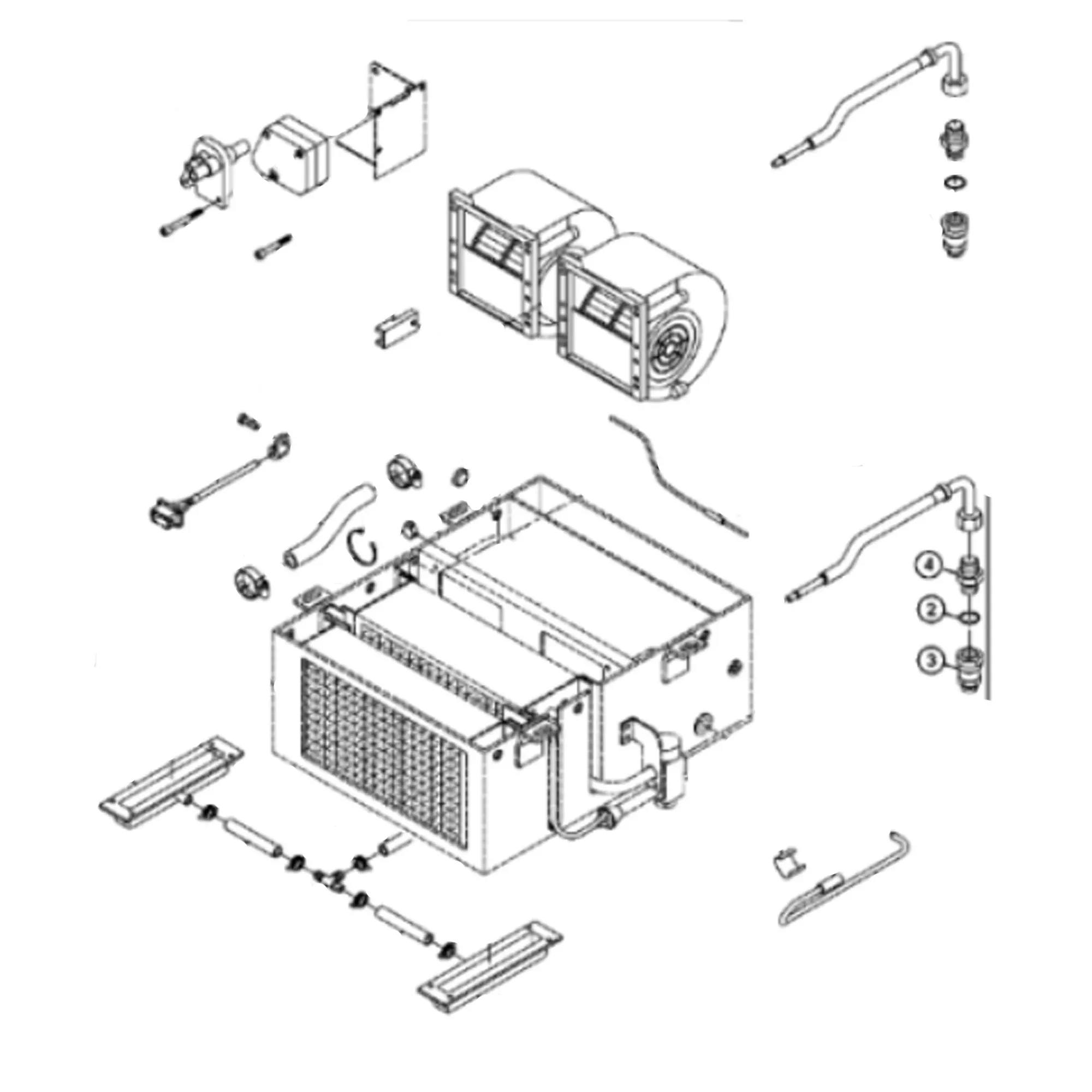 John Deere Heater - LW10280326