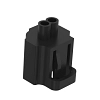 John Deere Tyco Gray Internal Electrical Connector Assembly, 2 Cavities - 57M8400