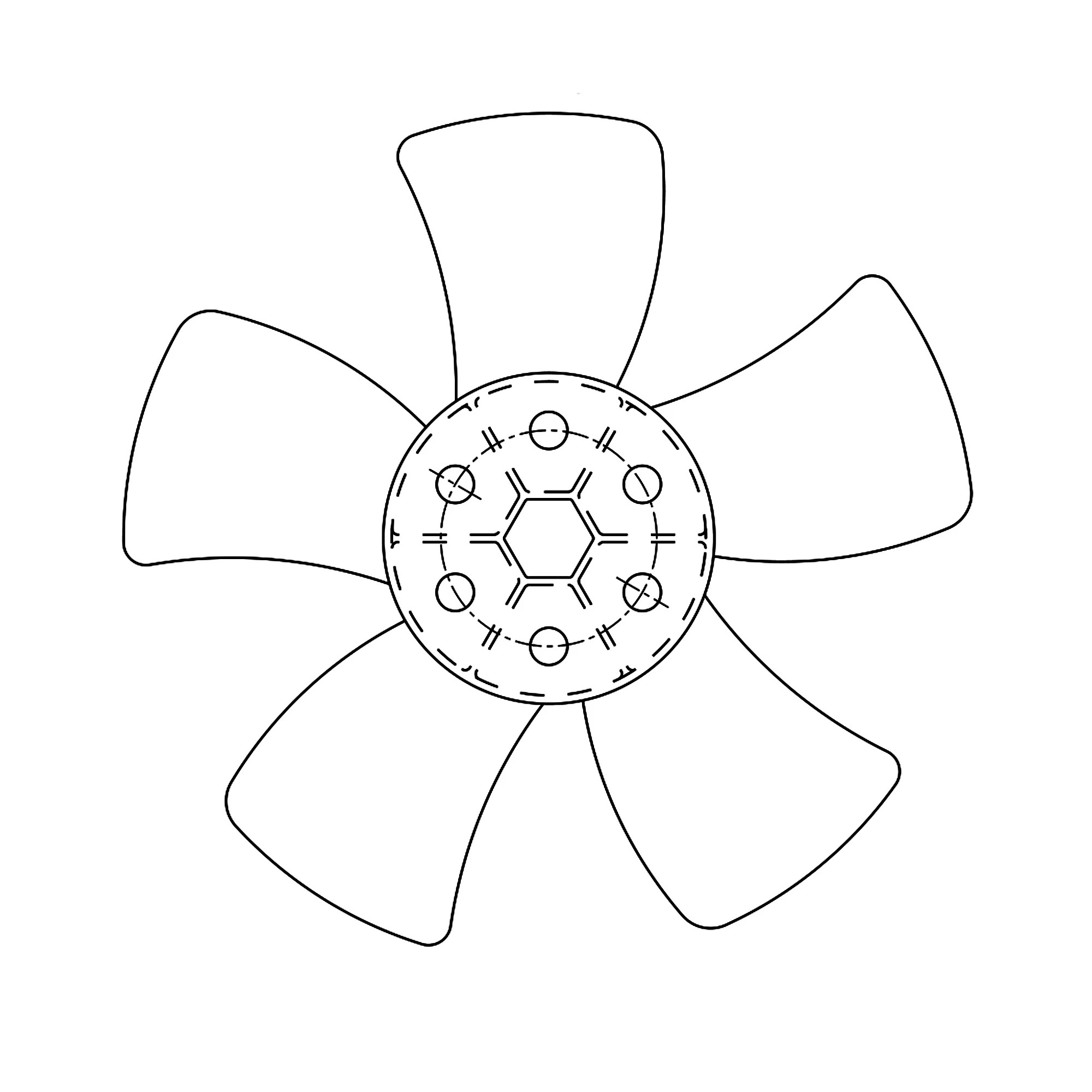 John Deere Fan Blade - M119670