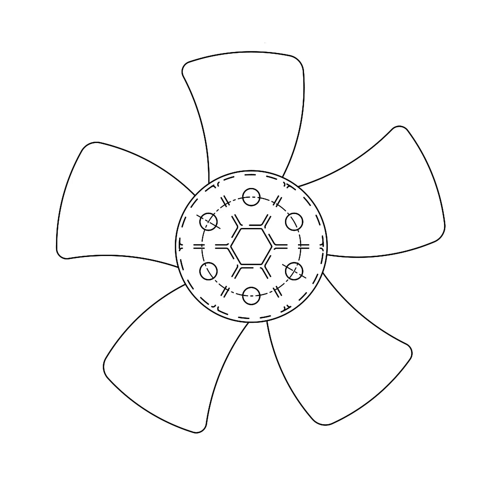 John Deere Fan Blade - M119670
