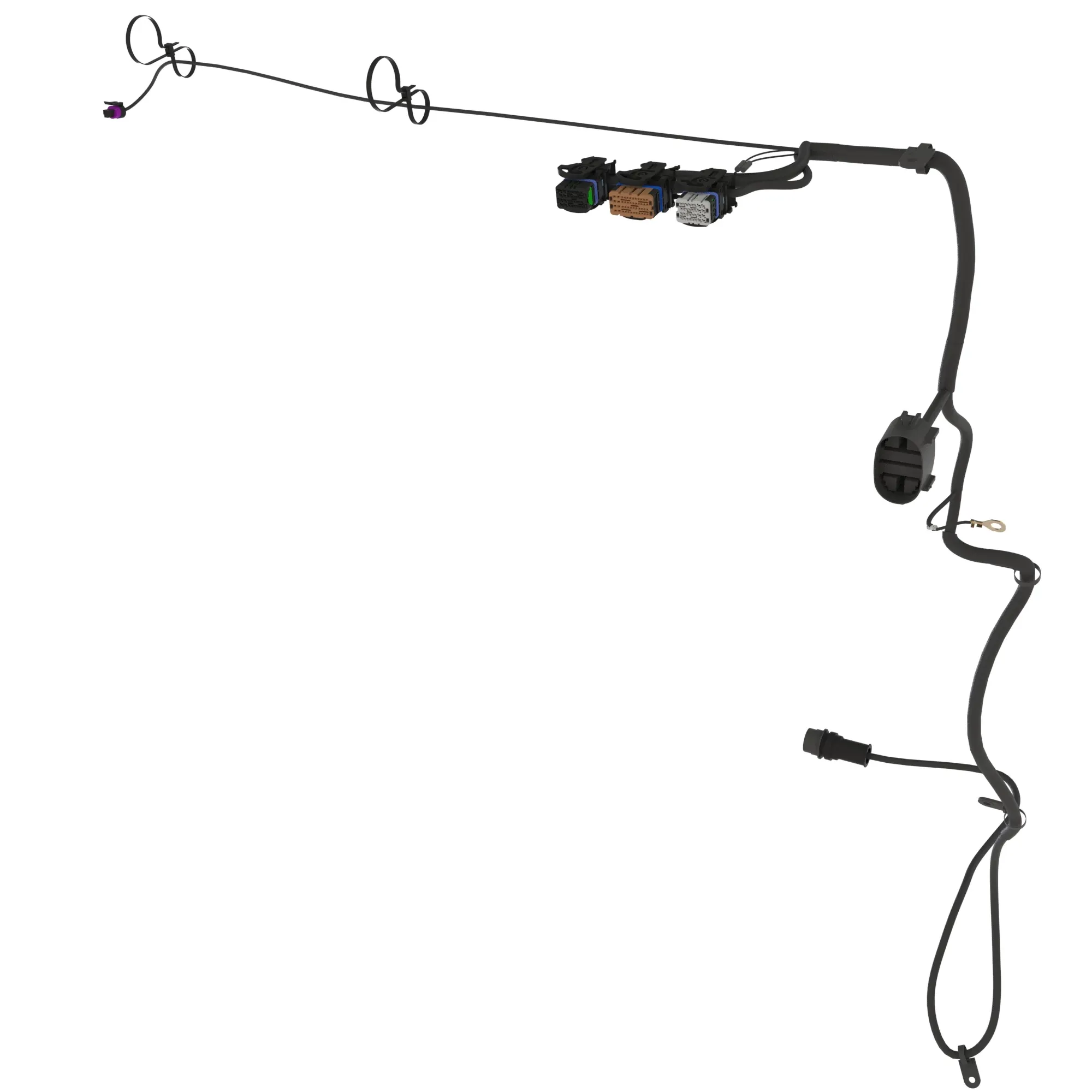 John Deere PTP Controller Wiring Harness - AXE19094