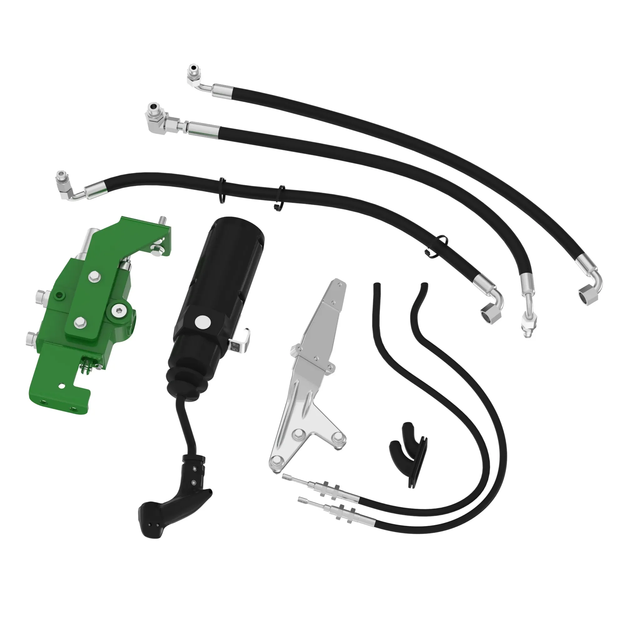 John Deere Mid-Mount Dual SCV Kit with Joystick Control - BSJ10262