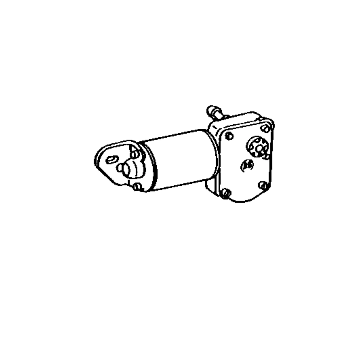 Motor, Windshield Wiper, Left Hand