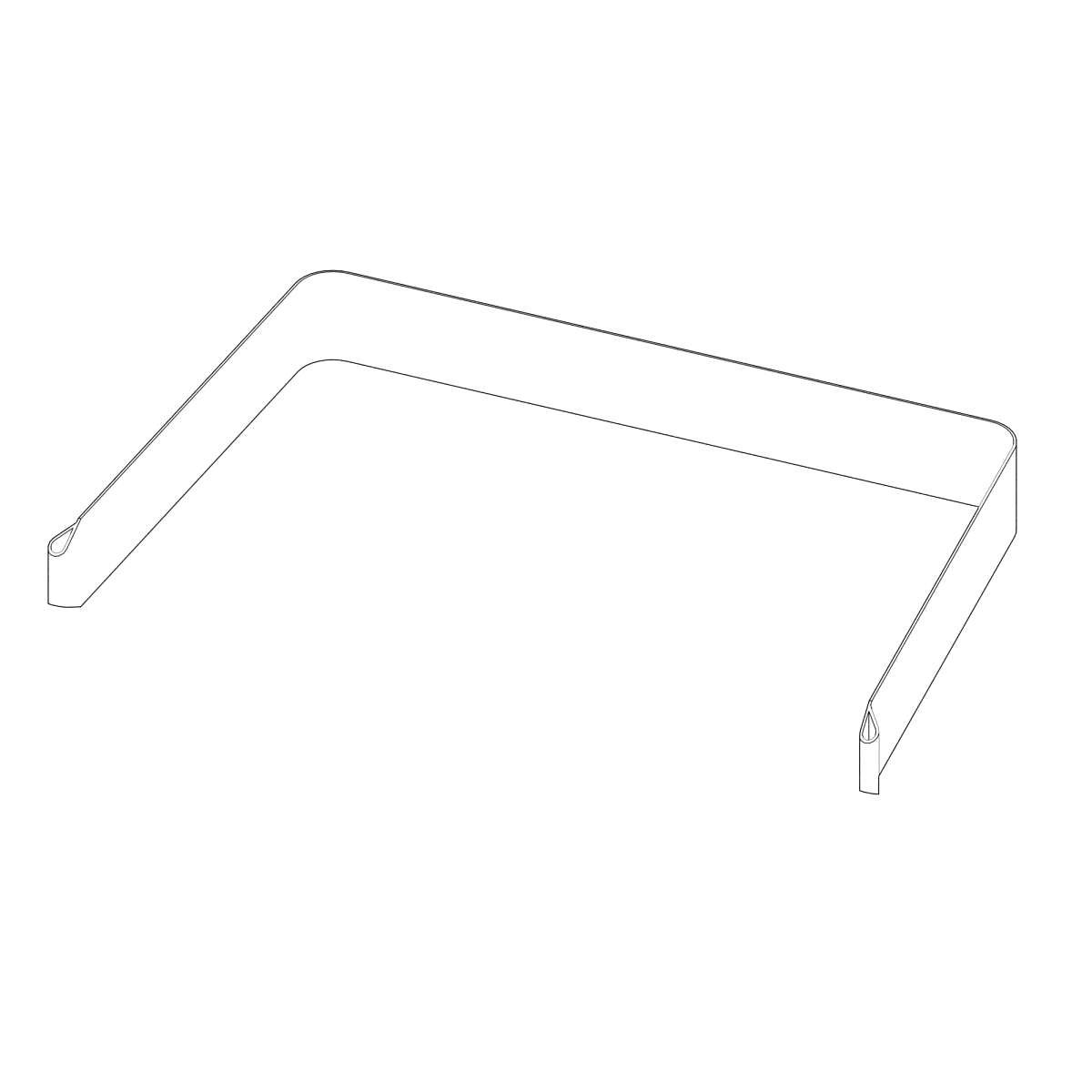 Tie-Down Strap, 160 Gal Rinse Tank