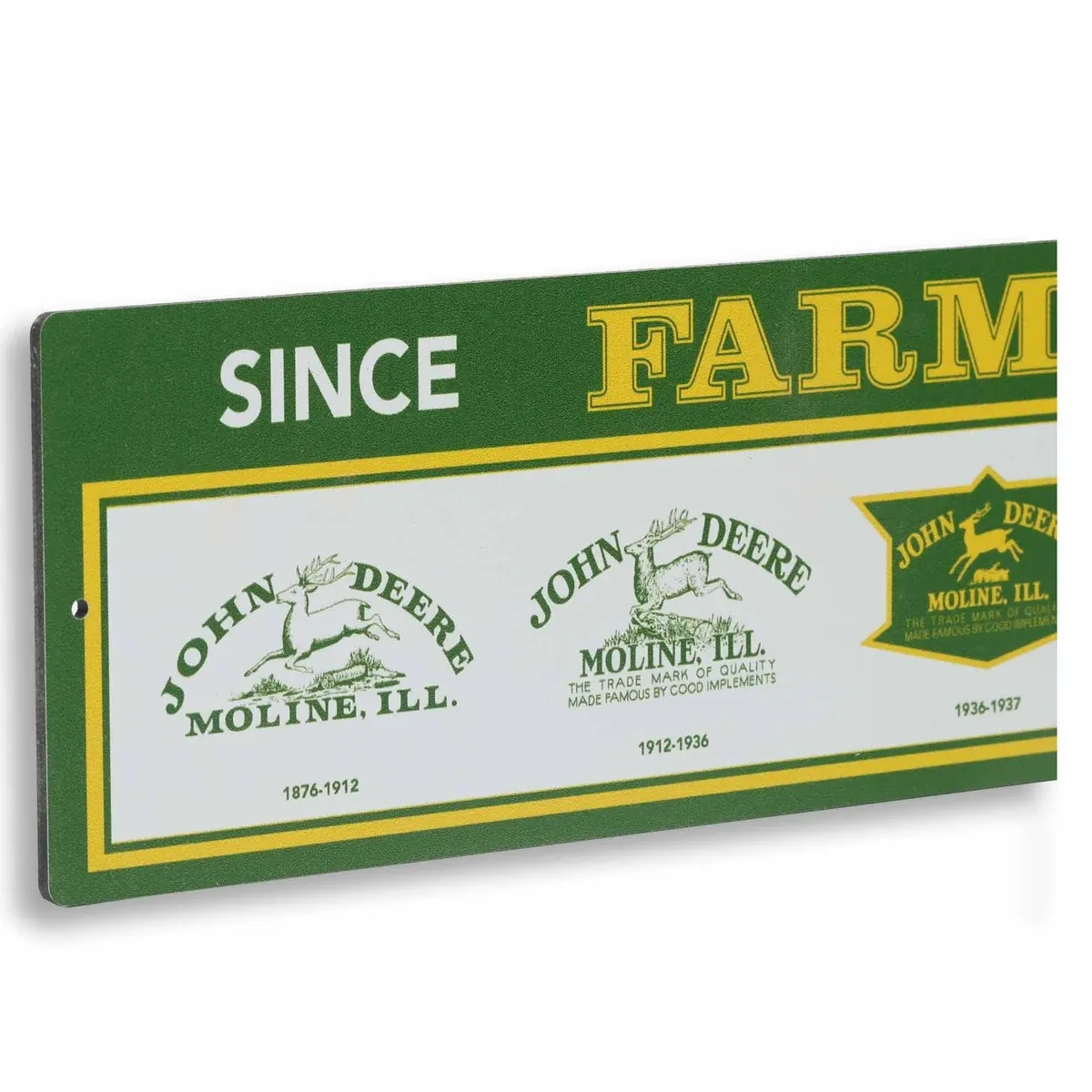 Logo Evolution Metal Sign