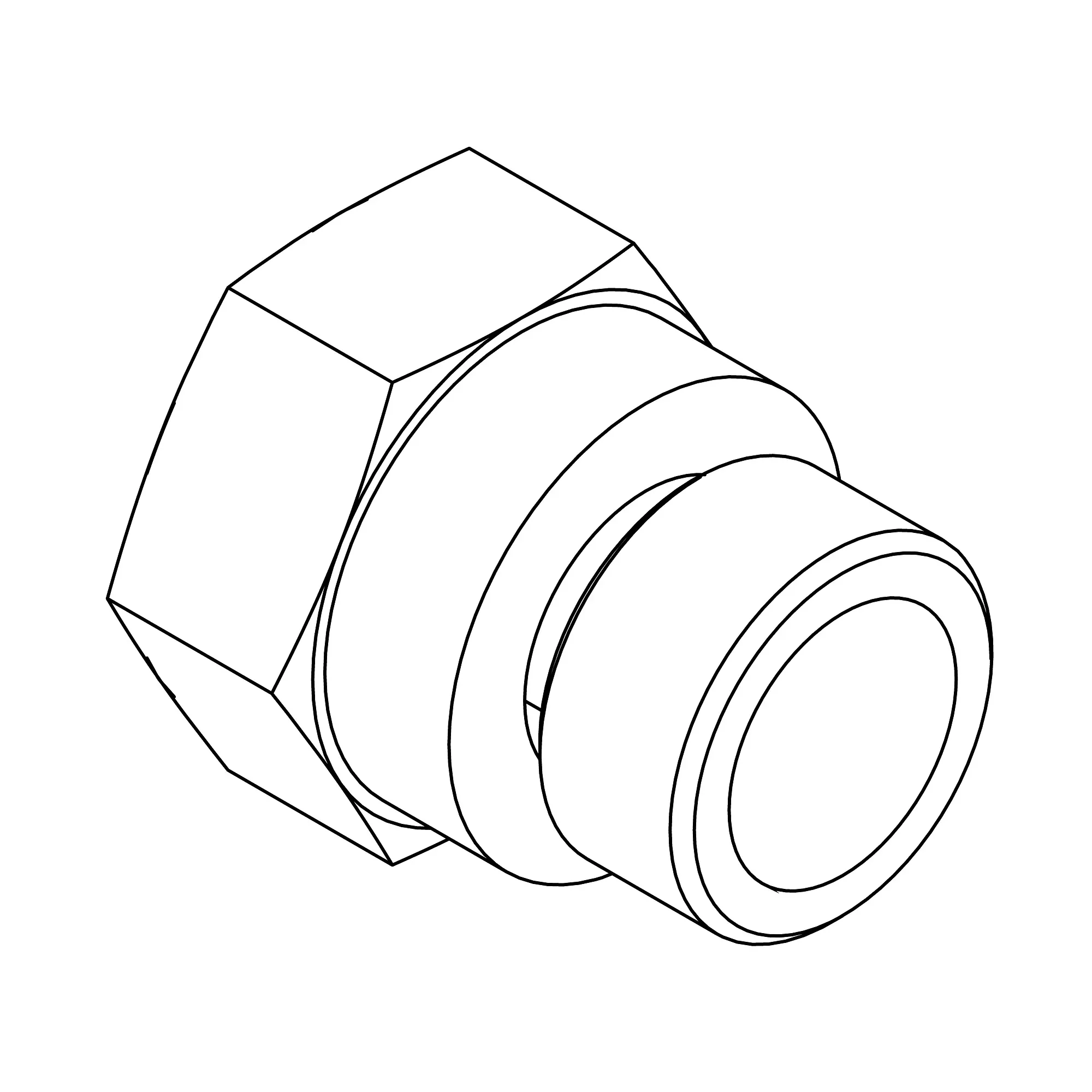 John Deere Adapter Fitting - AT32755