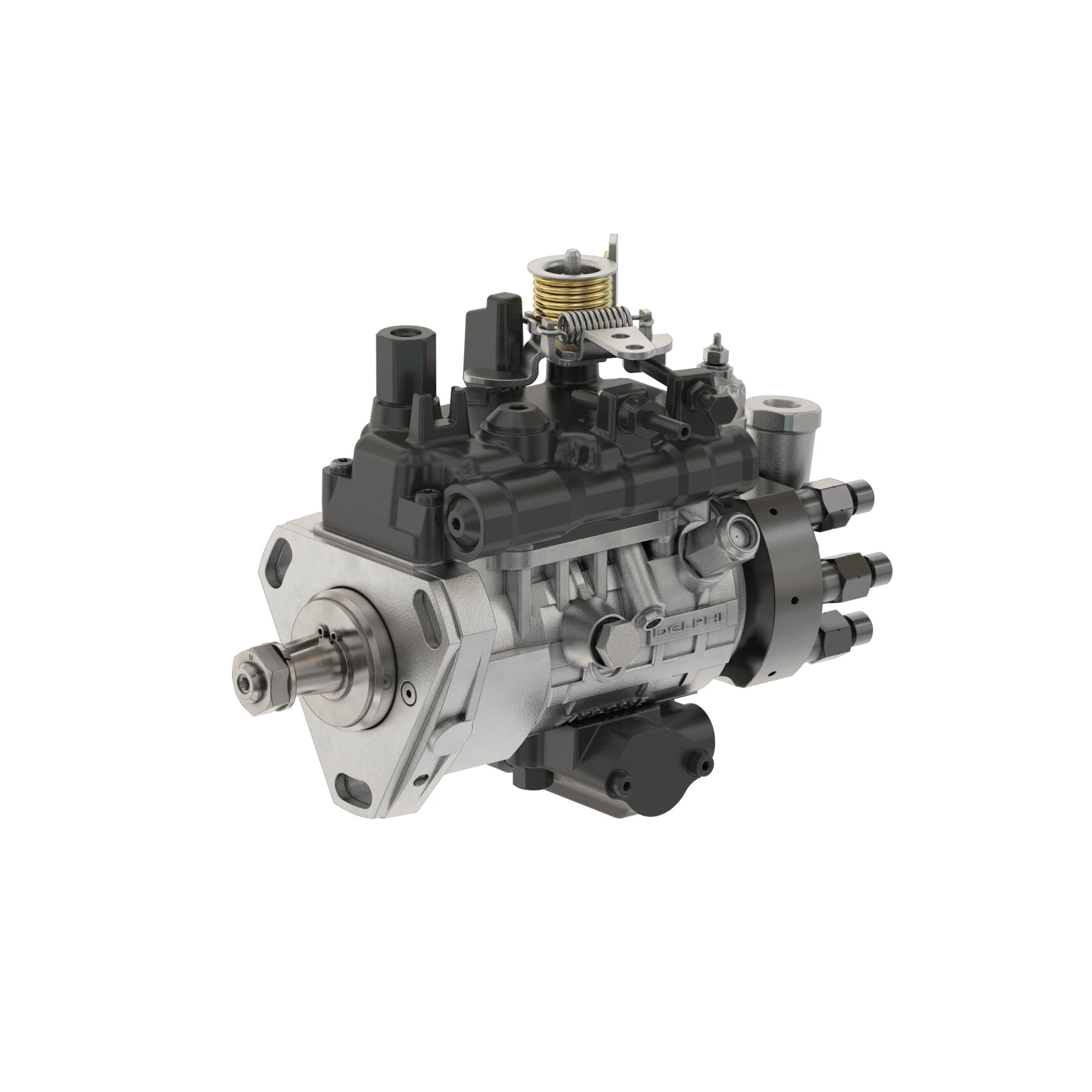John Deere Fuel Injection Pump, 6 Cylinder, 12V, 125Kw, 2100RPM - DZ104695