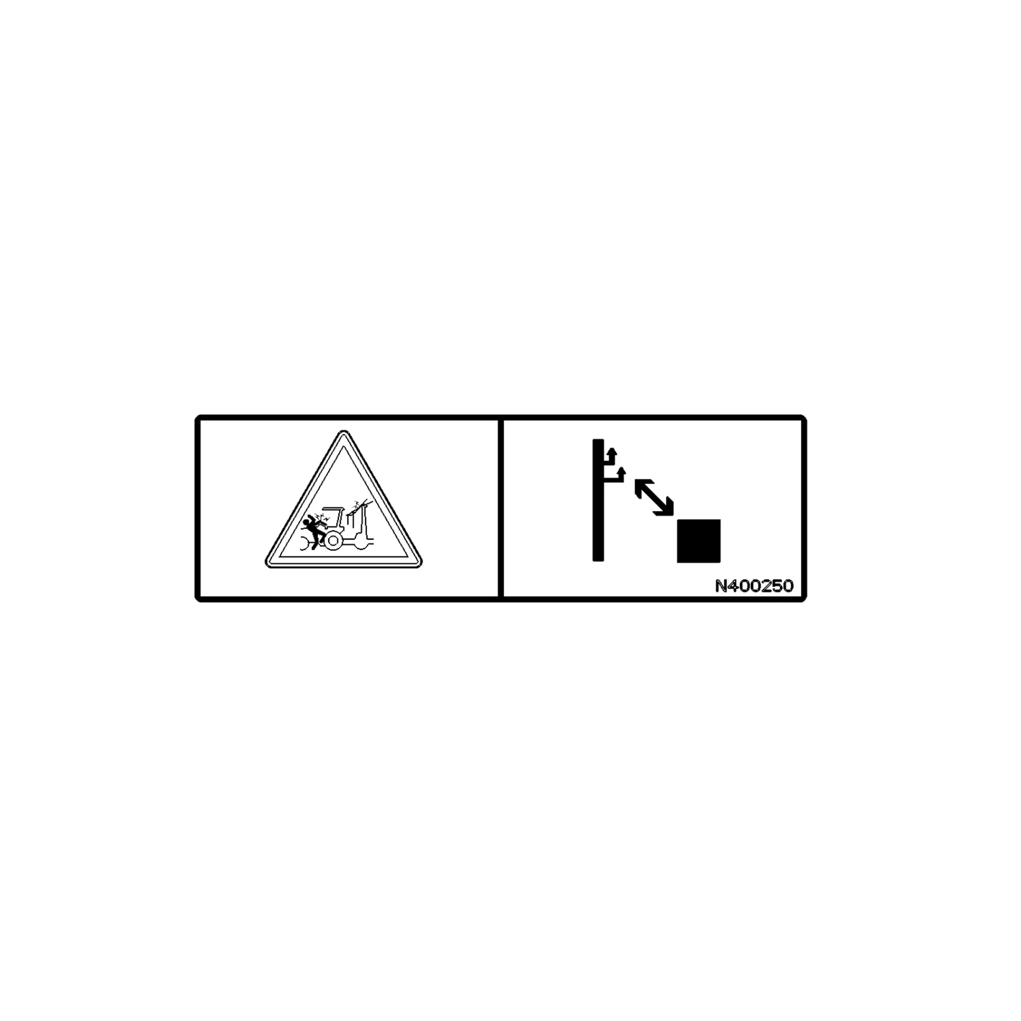 John Deere Safety Sign - N400250