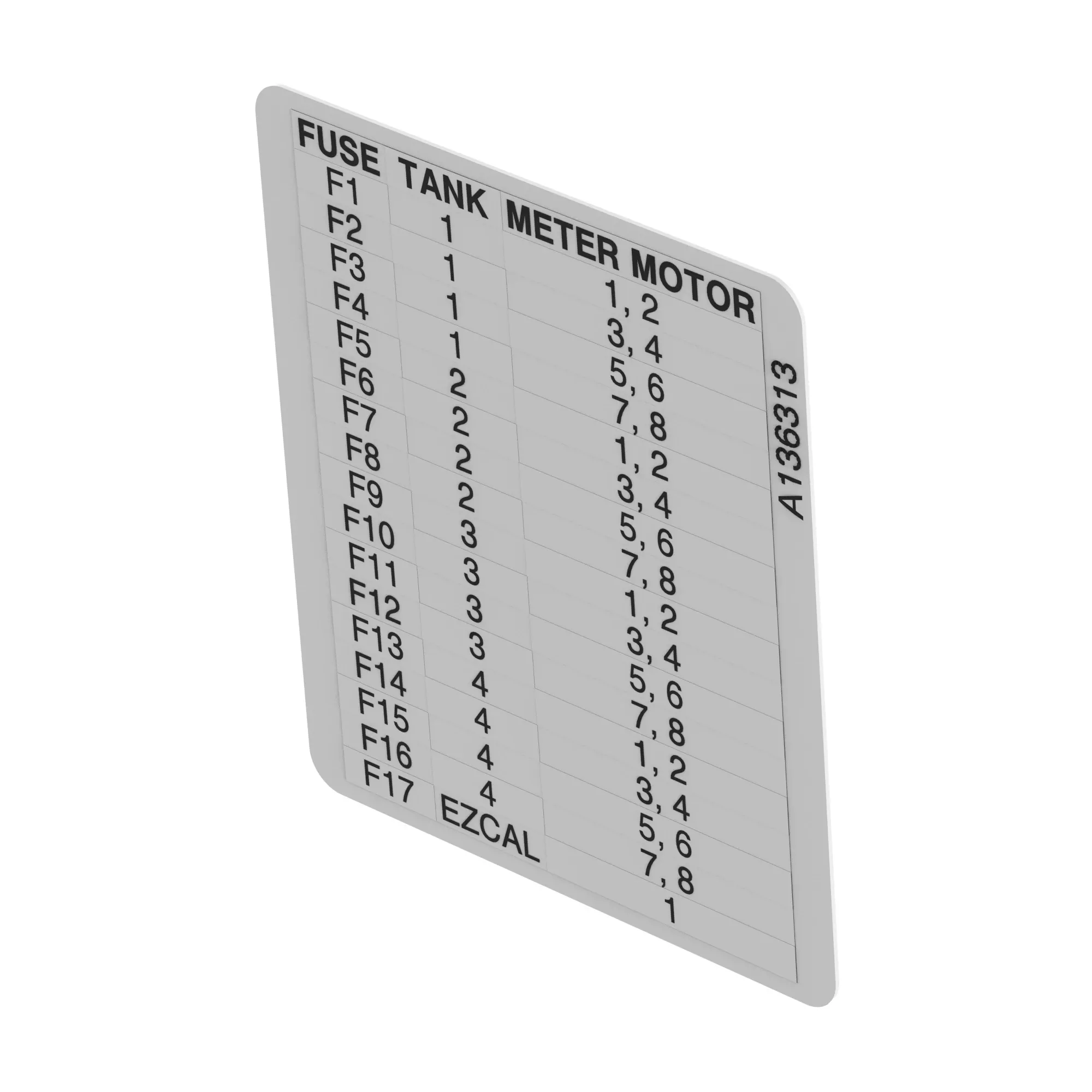 John Deere Label - A136313