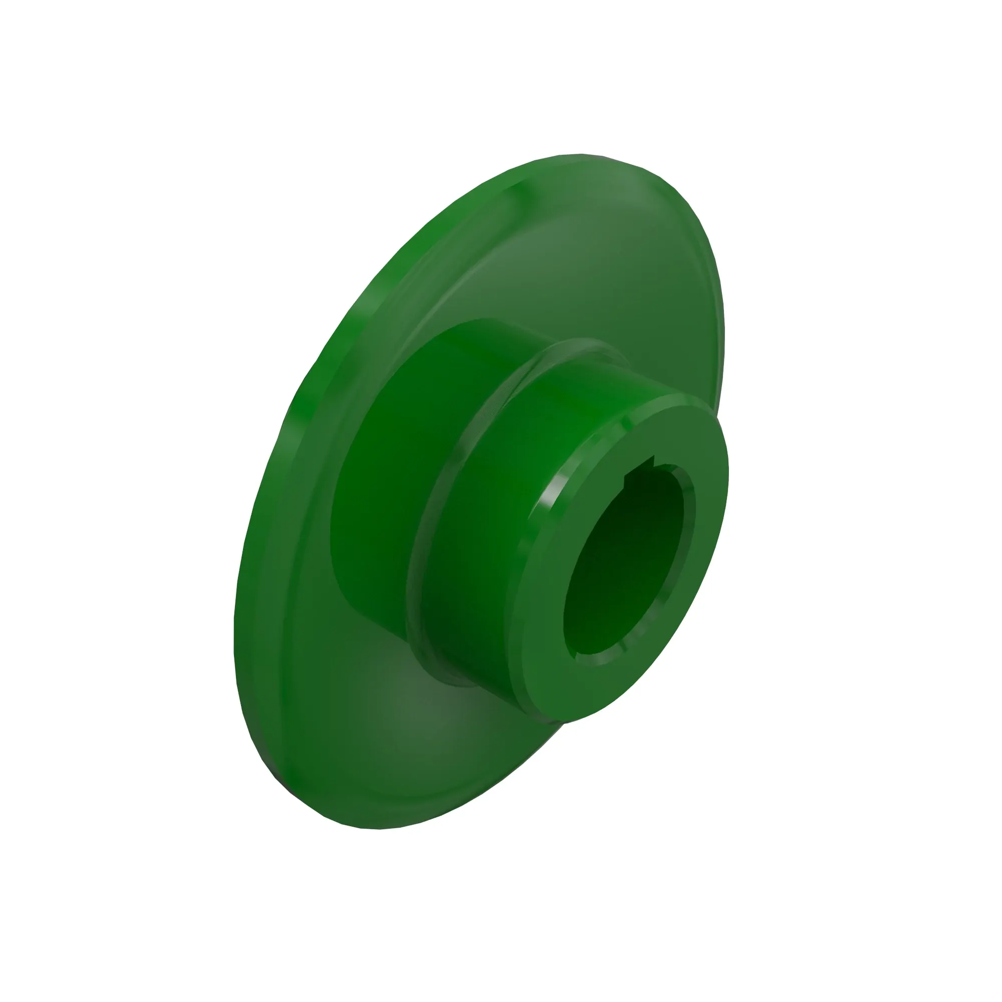 John Deere Tailing Elevator with Rethresher Drive Sprocket - HXE24206