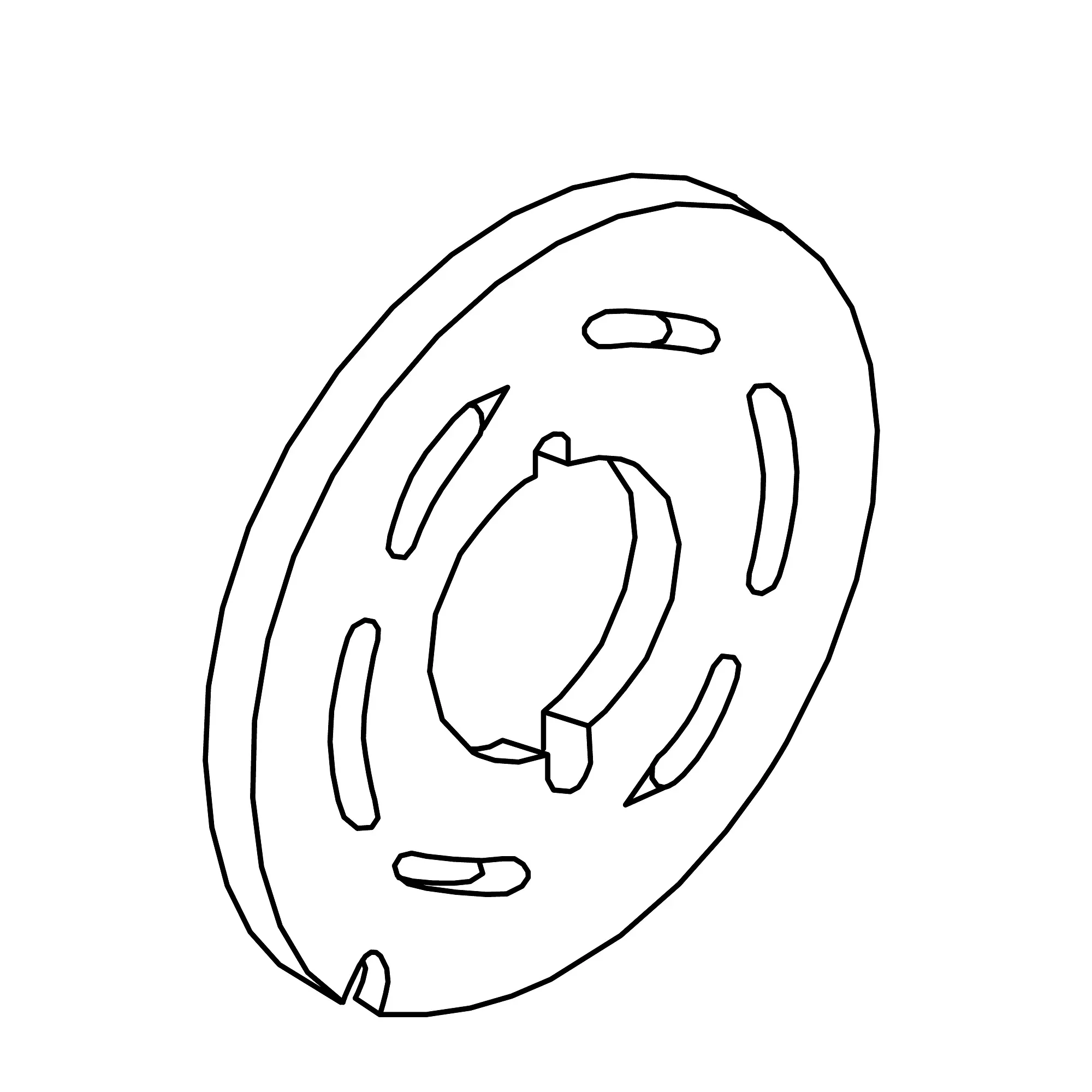 John Deere Motor Valve Plate - N203471