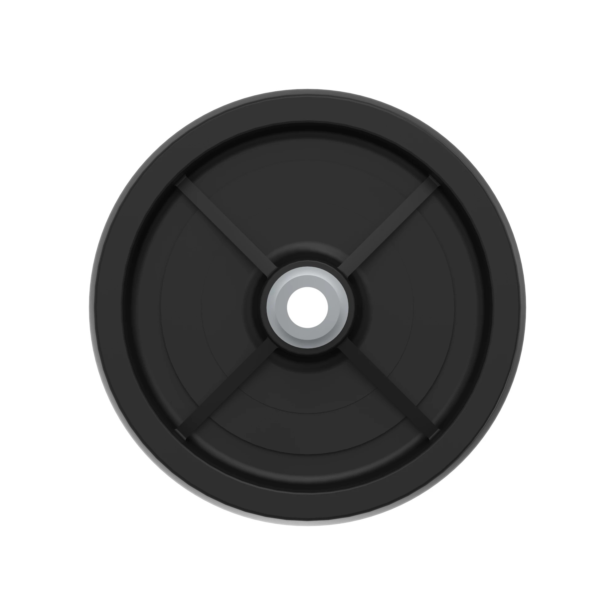 WHEEL, ANTI SCALP W/LUBE FITTING