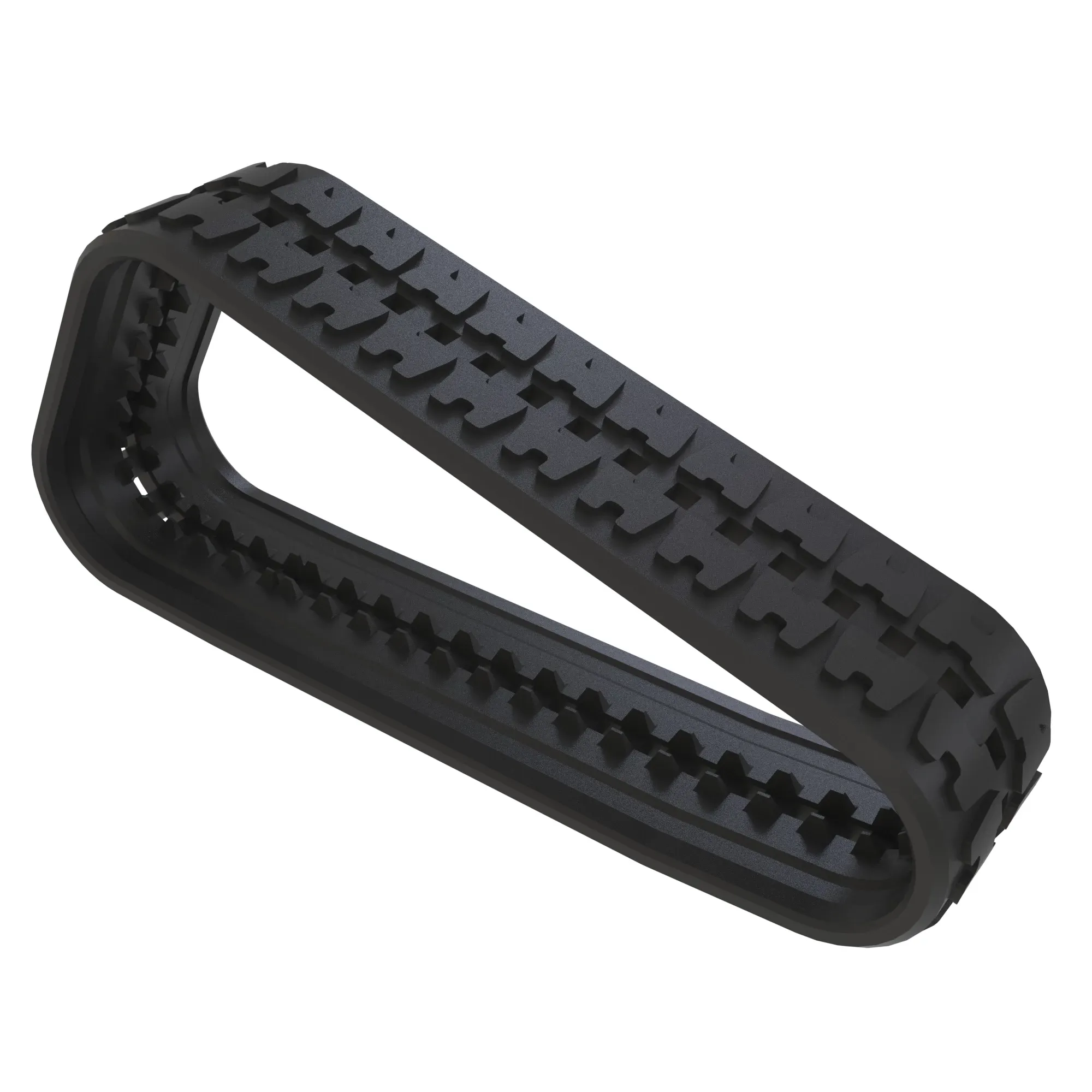 John Deere H-Block Tread Pattern (E1) Rubber Track, Width 450 mm, Pitch 86 mm, Links 56 - T317183