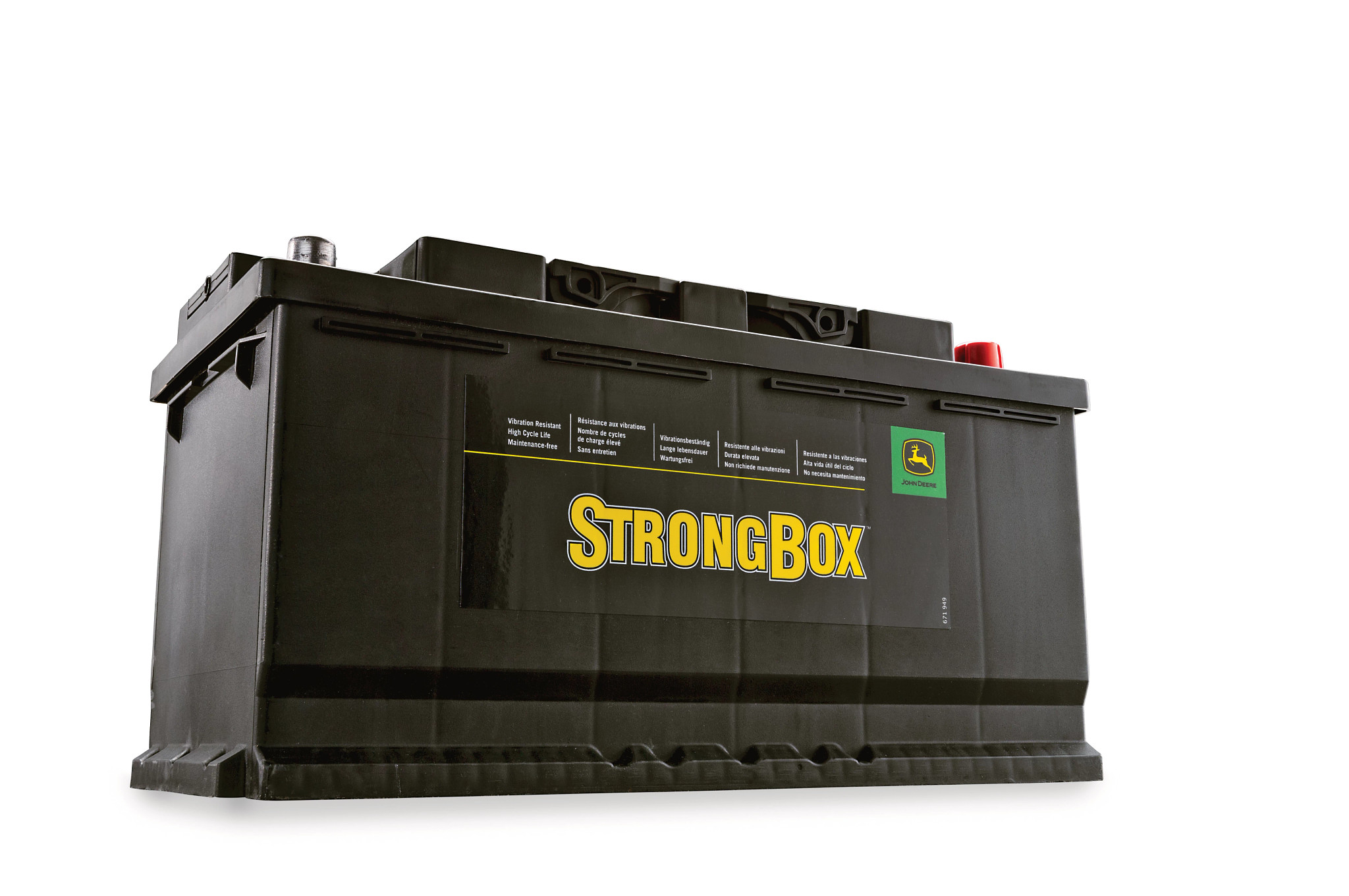 John Deere StrongBox™ Original Equipment, 12 Volts, Wet Battery - TY23020A