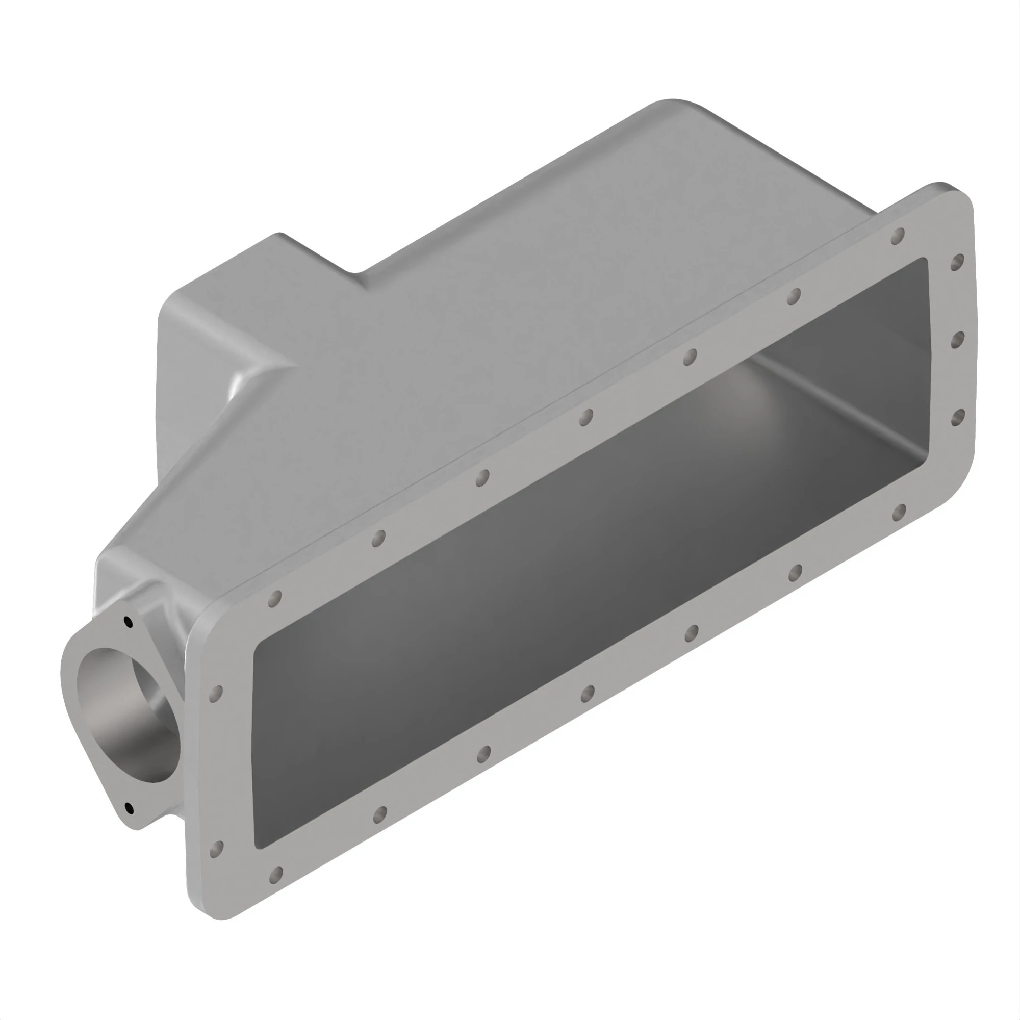 HOUSING,AFTERCOOLER, LOWER