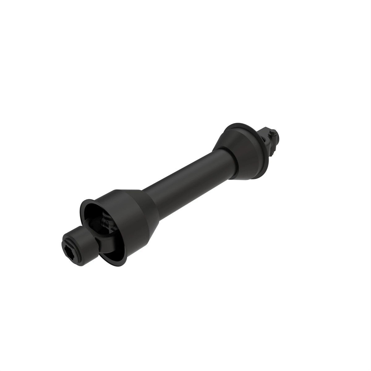 John Deere 6-Spline Telescopic Universal Driveshaft Attachment for Equal Angle and Ball Joint Hitch - BE10055