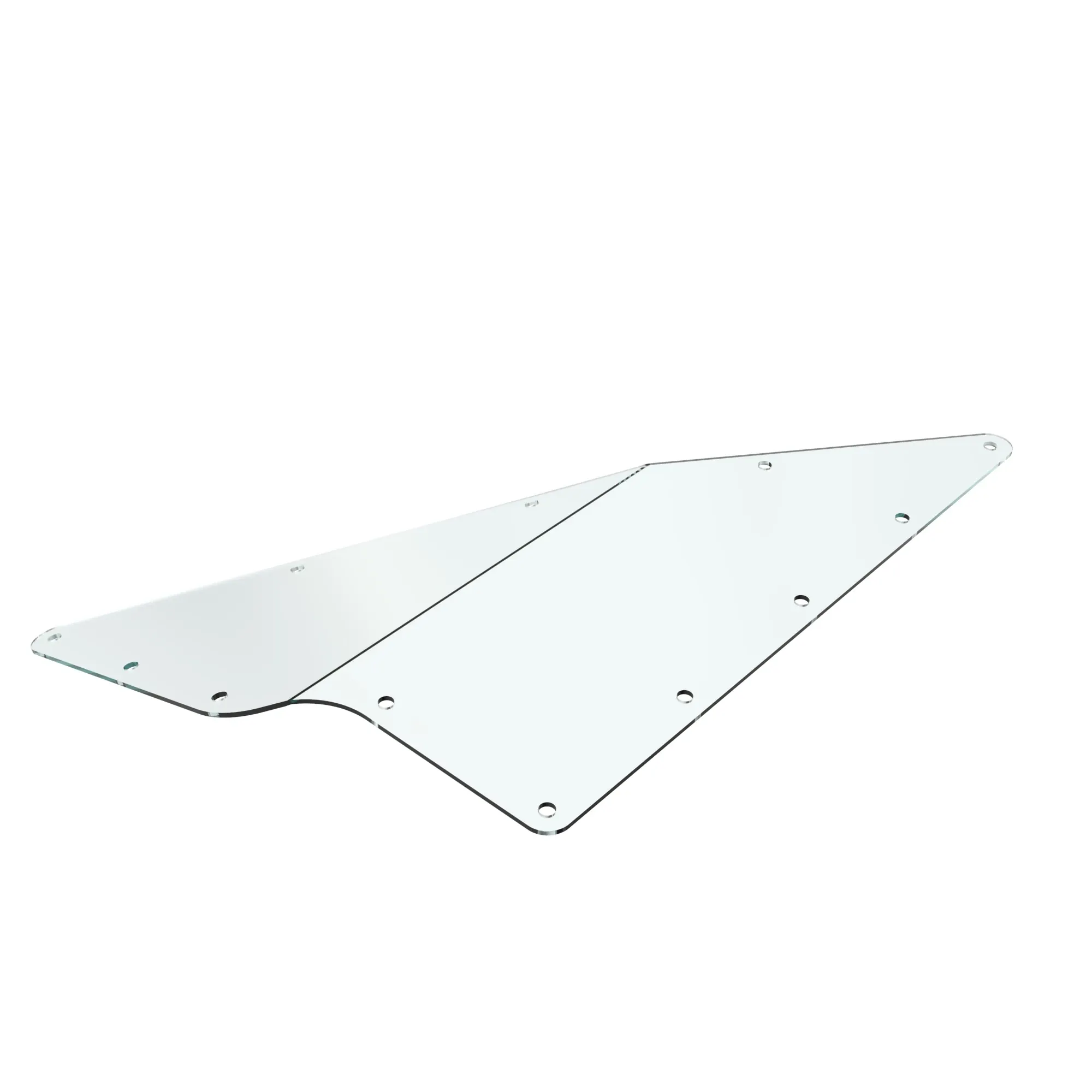 John Deere Left Side Door Window - M169647