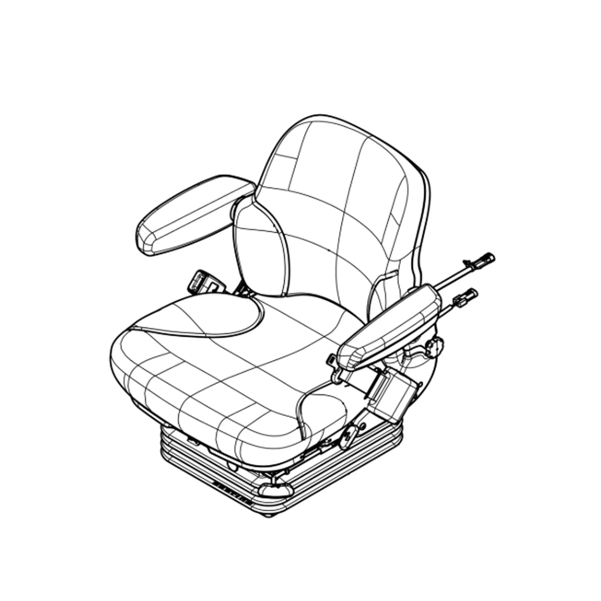 Seat Assembly, Air Suspension Seat