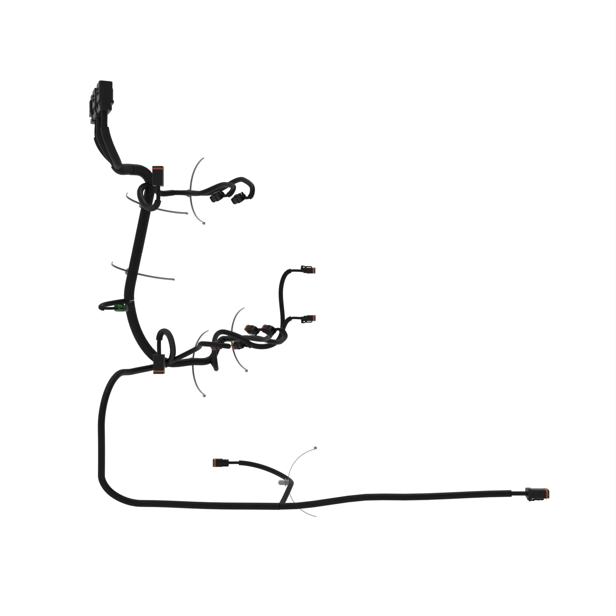 HARNESS, FRONT CHASSIS EH PEDALS