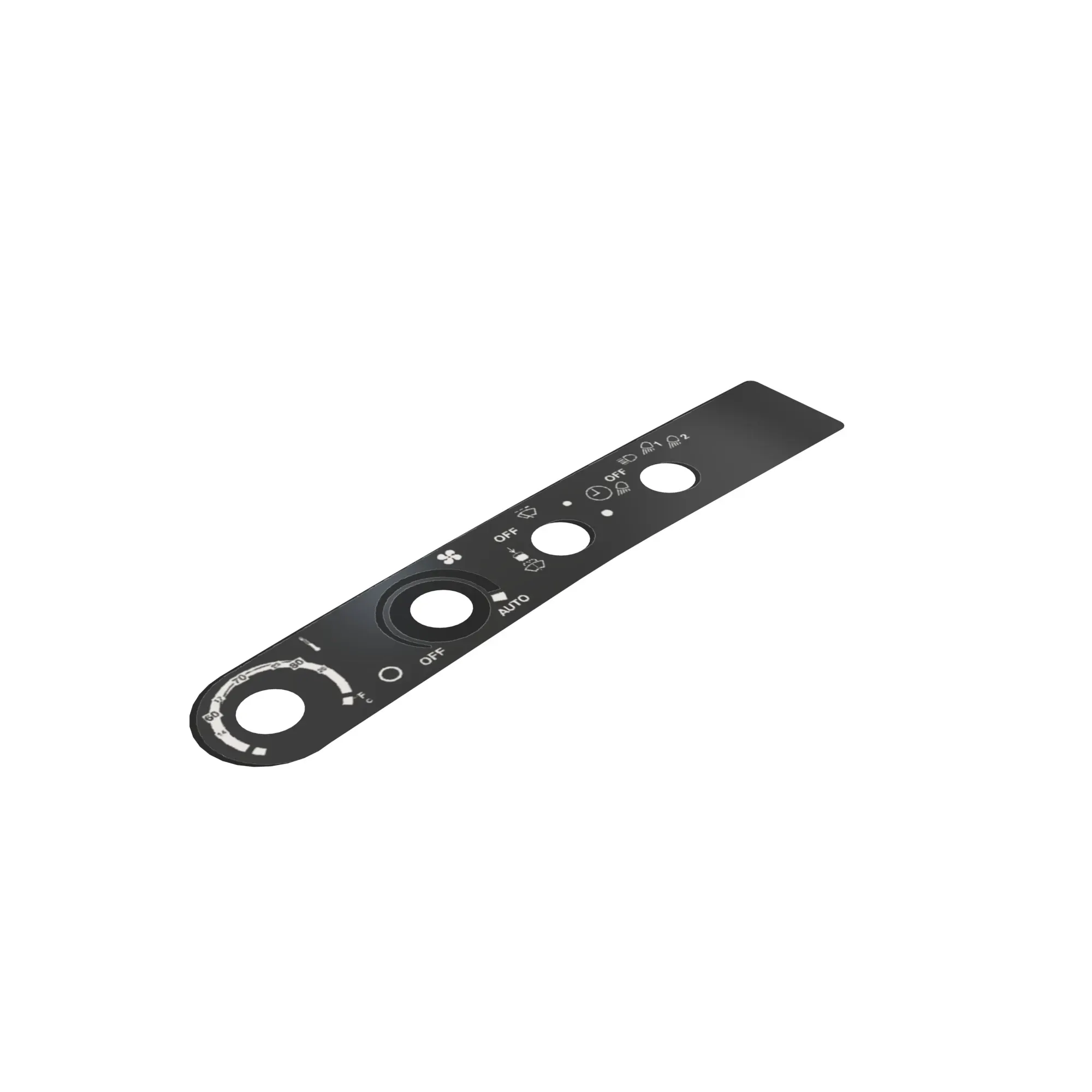 John Deere Right Side Console Label - R126009