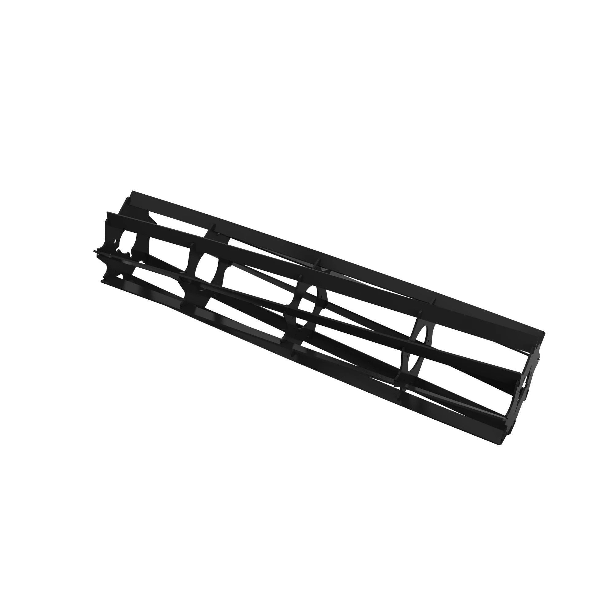 ROLLING BASKET, FLAT BAR, 5FT