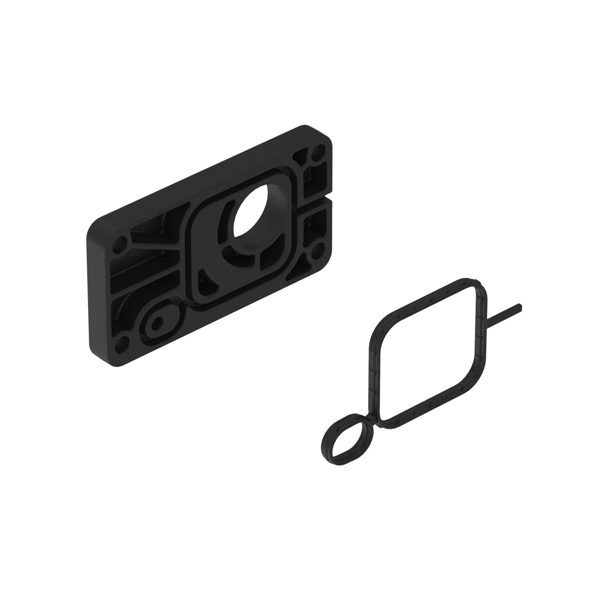 ADAPTER, TURBO OIL DRAIN PLATE