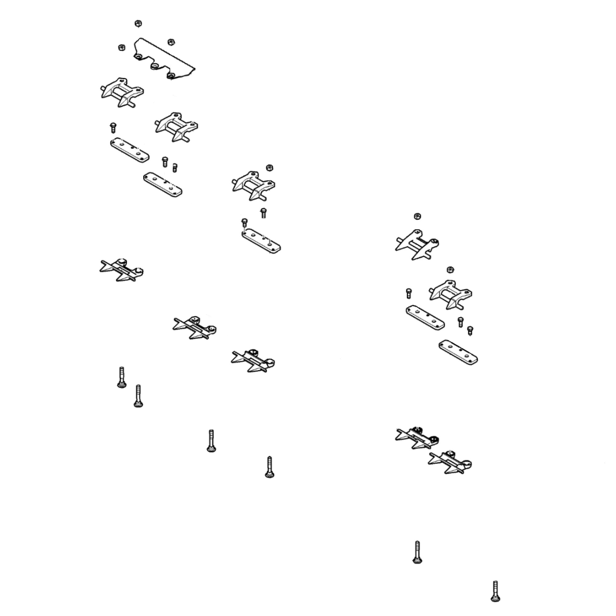 John Deere Stub Guard Conversion Knife Guard Kit - BE32392
