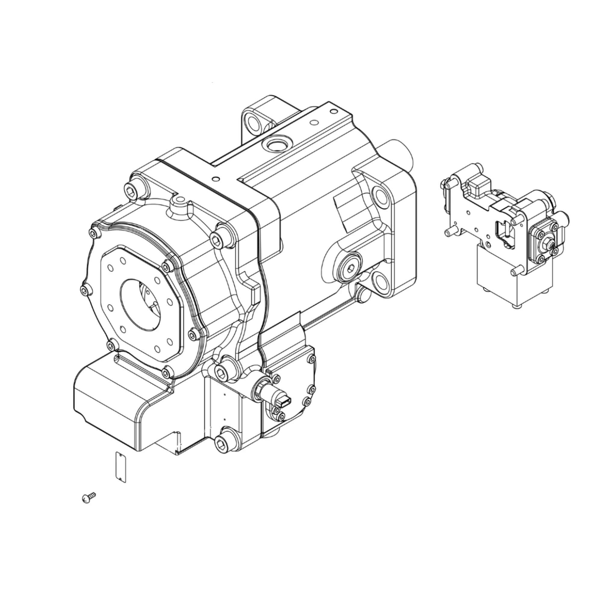 John Deere Rotating Group Hydraulic Piston Pump - 9298854