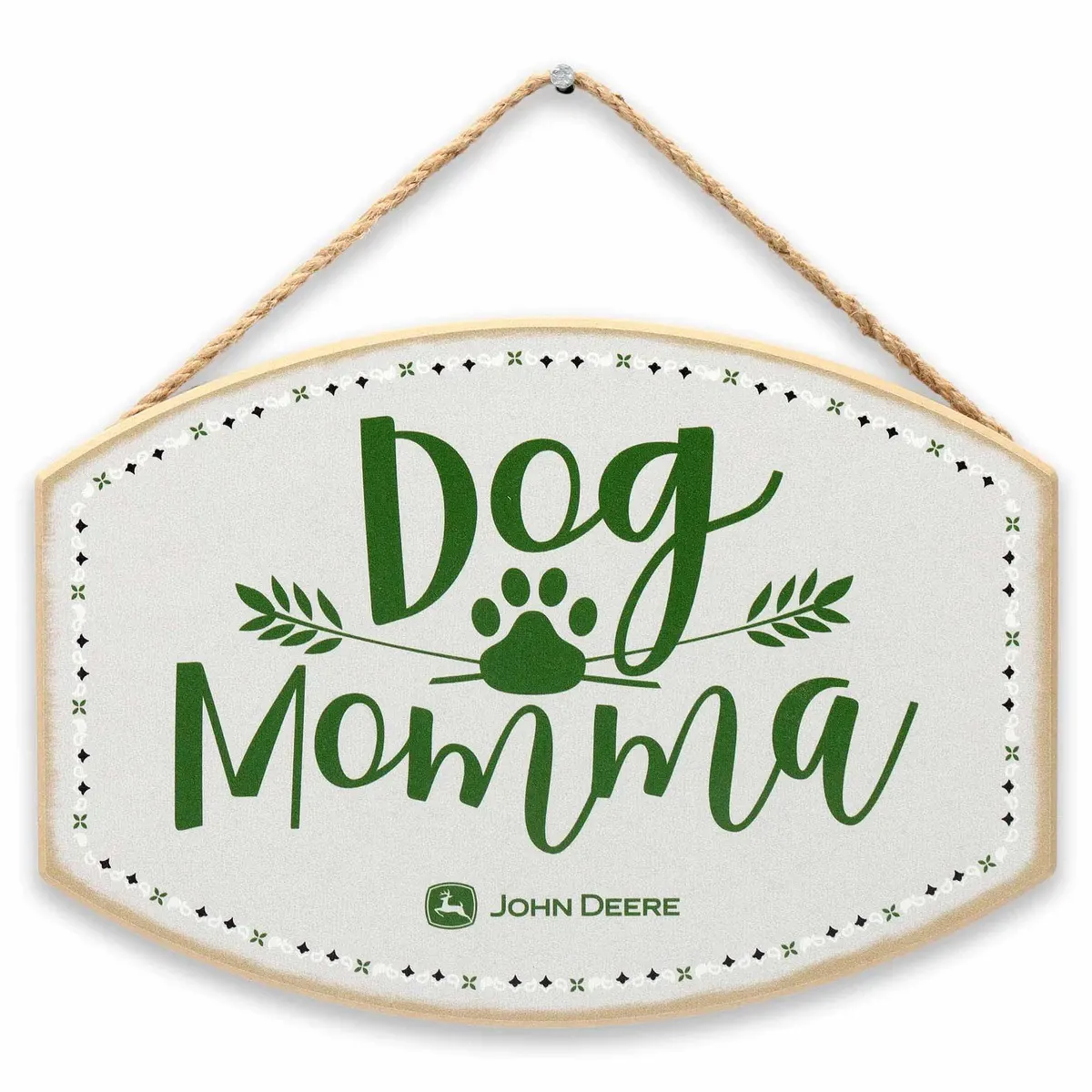 Dog Momma Hanging Wood Sign