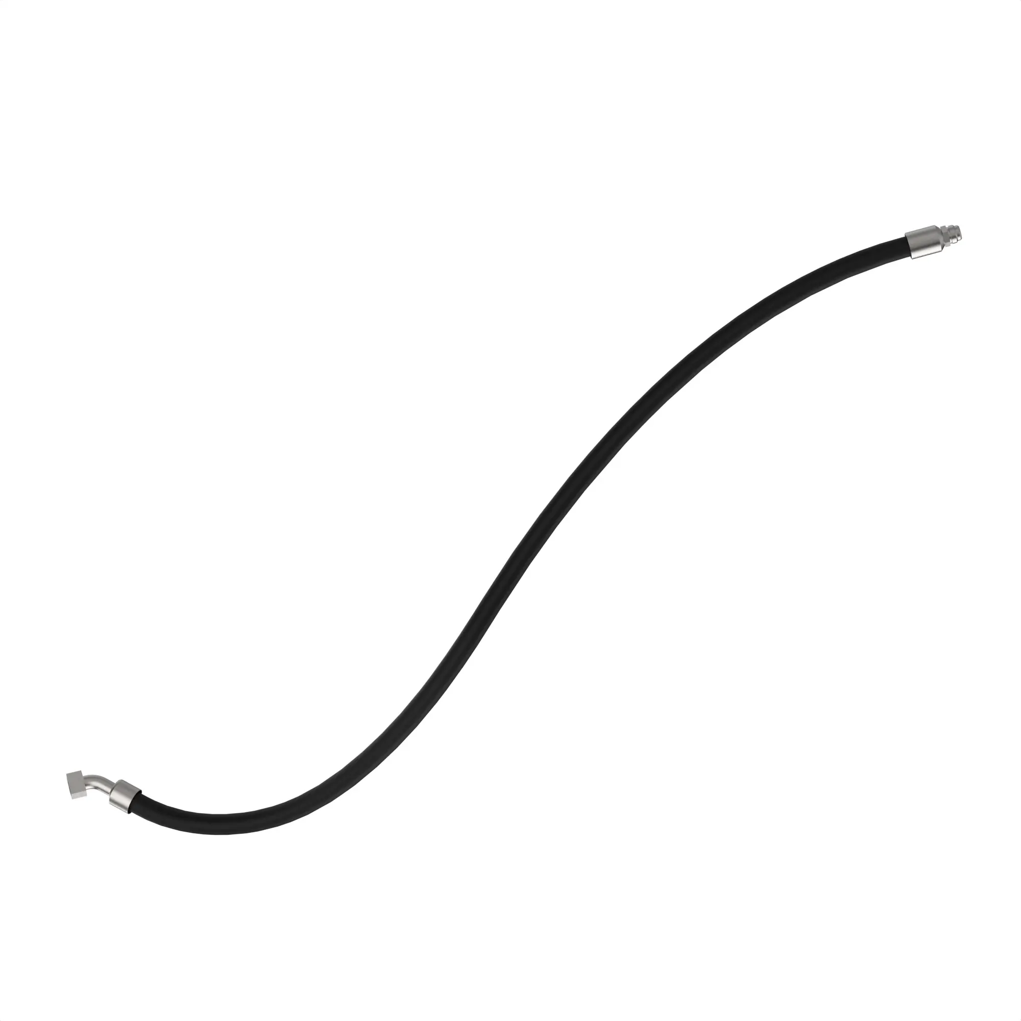 John Deere Ground Drive Line Hydraulic Hose, Hydraulic Pump to Hydraulic Motor Lines, 2215 mm - AXT15167