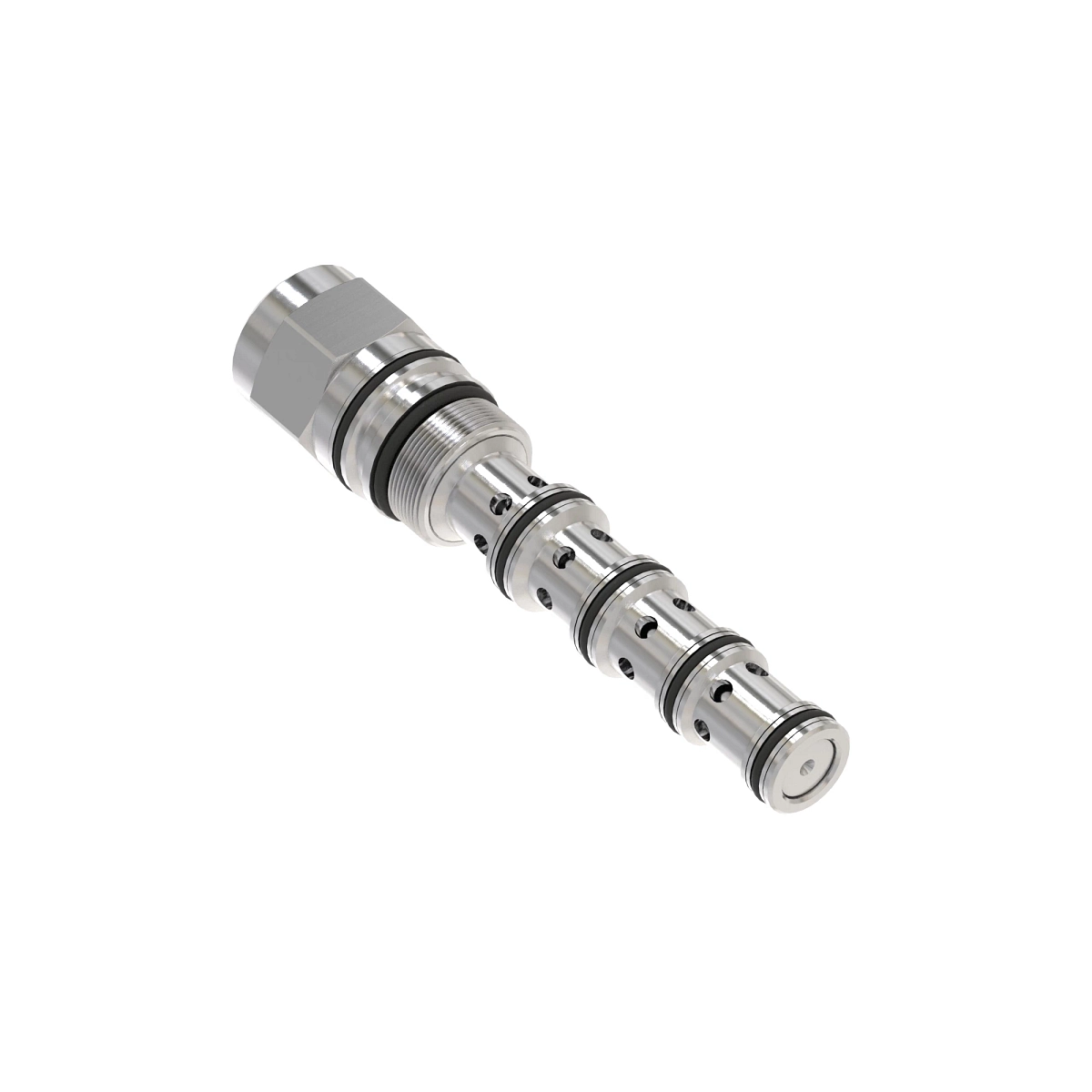 Solenoid Hydraulic Valve, 4-Way, 2