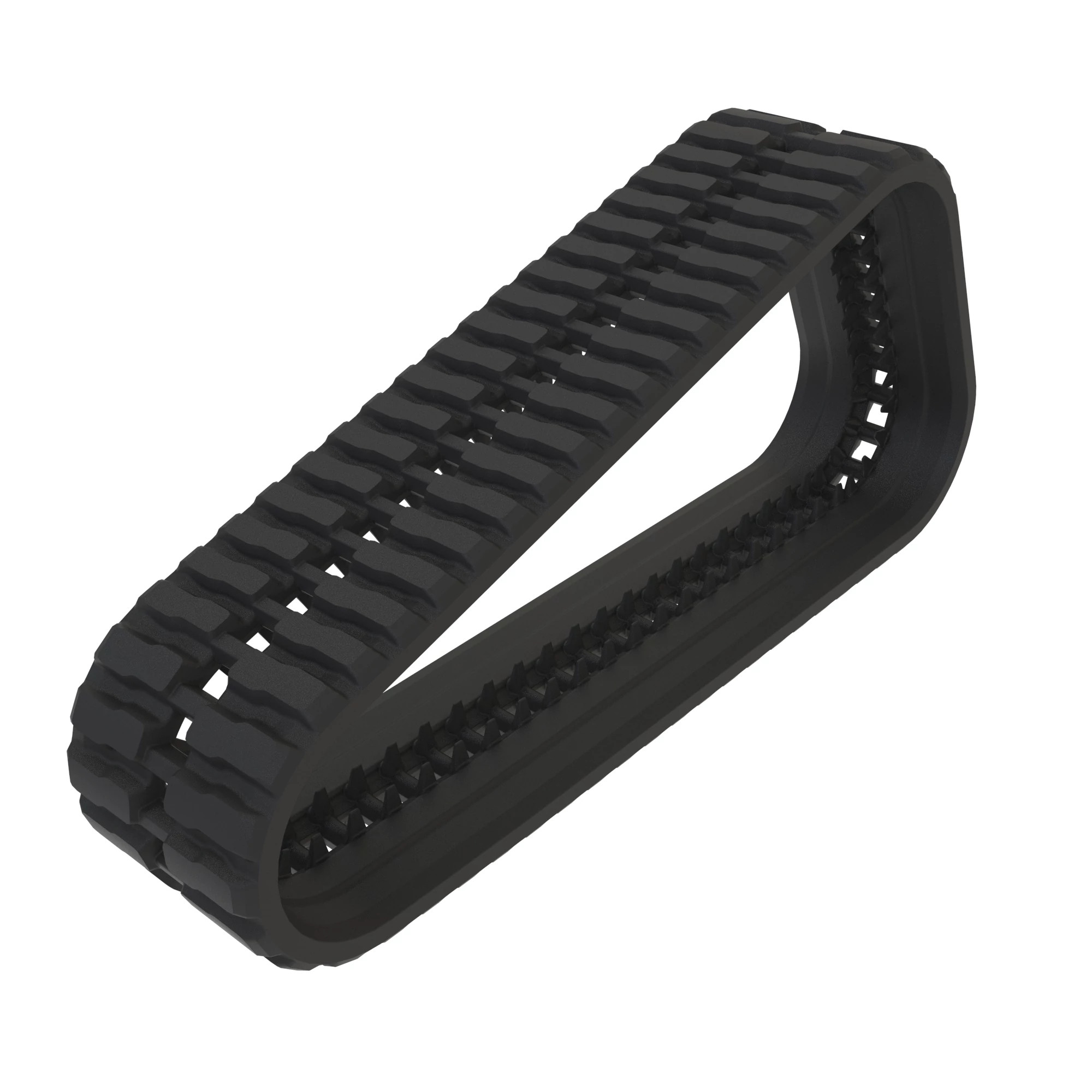 John Deere Zig-Zag Tread Pattern (Y6) Rubber Track, Width 400 mm, Pitch 86 mm, Links 52 - T445531