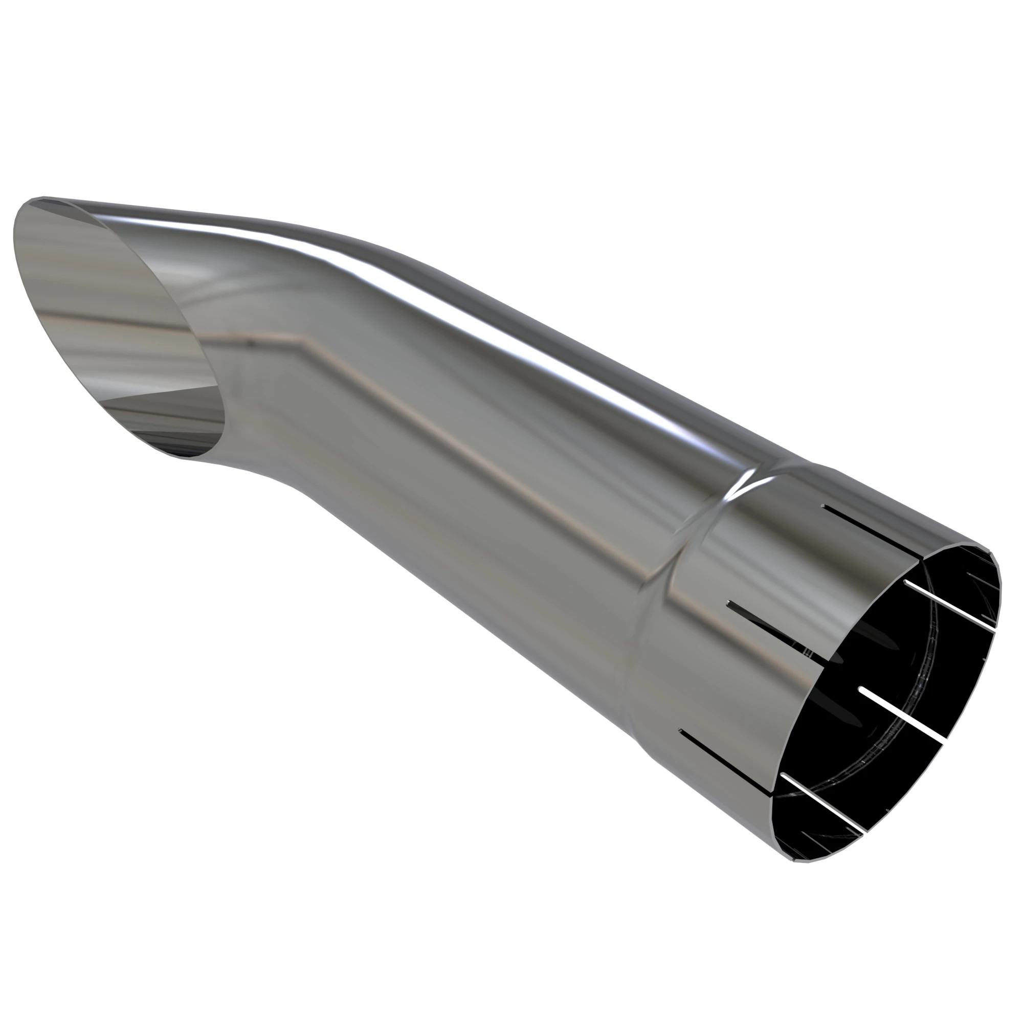EXHAUST PIPE, EXHAUST STACK, CHROME