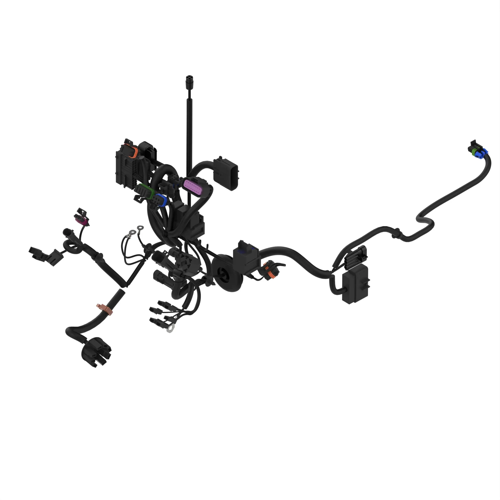 John Deere PowrReverser™ Front Console Wiring Harness - SJ32901
