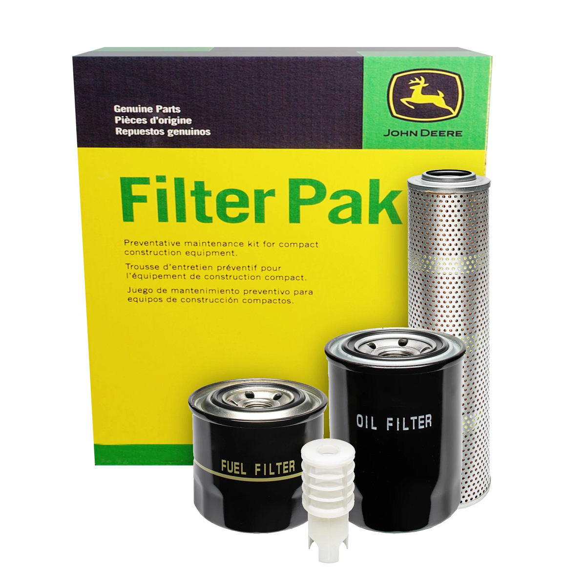 John Deere 500 Hour Filter Pak for Compact Construction - AT534506