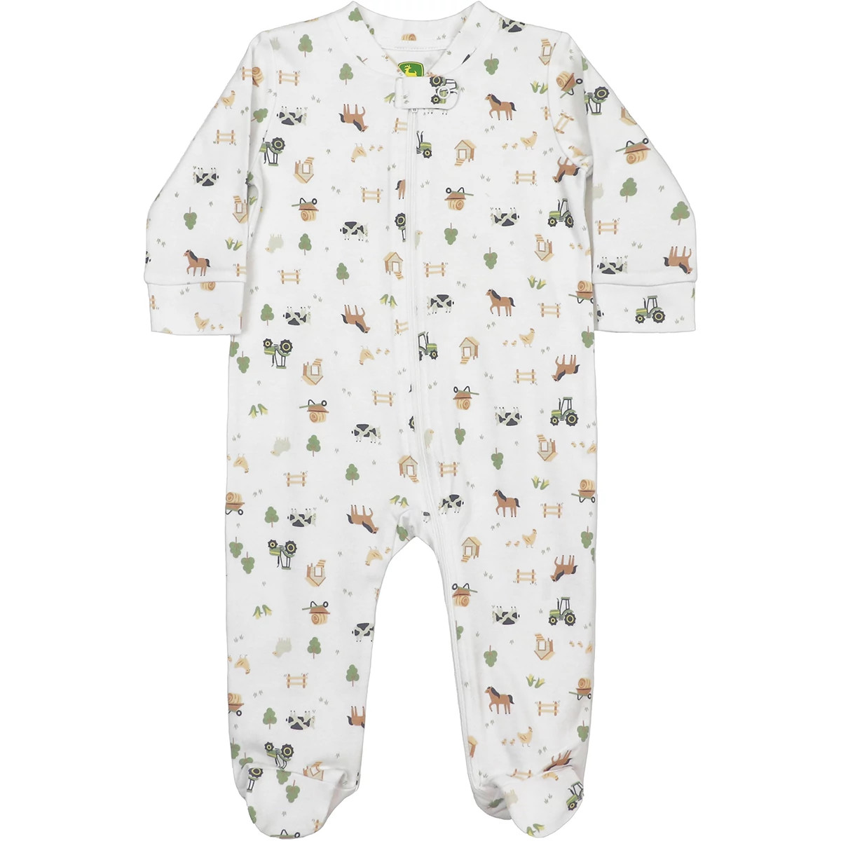 Infant Farmland Footie Pajamas