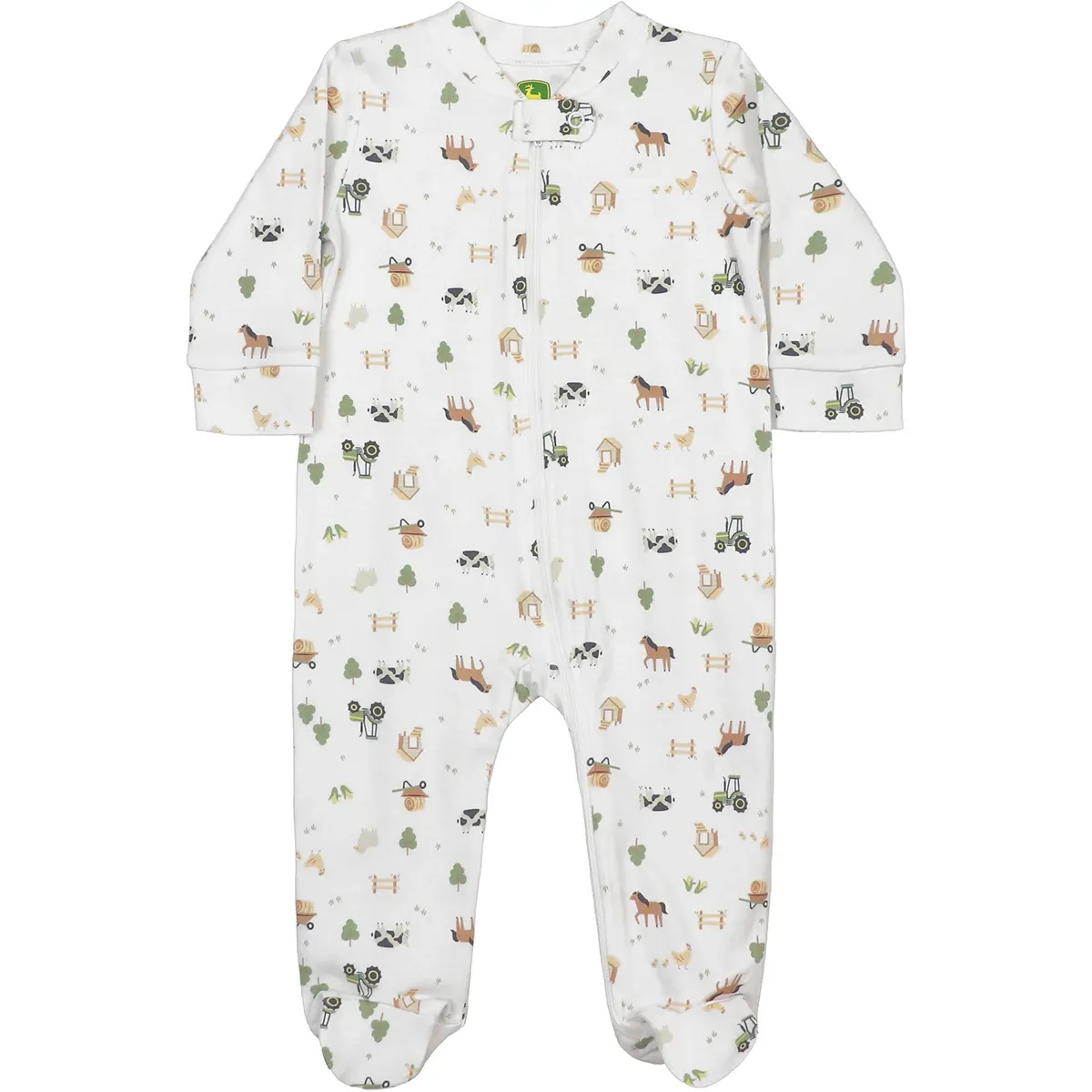 Infant Farmland Footie Pajamas