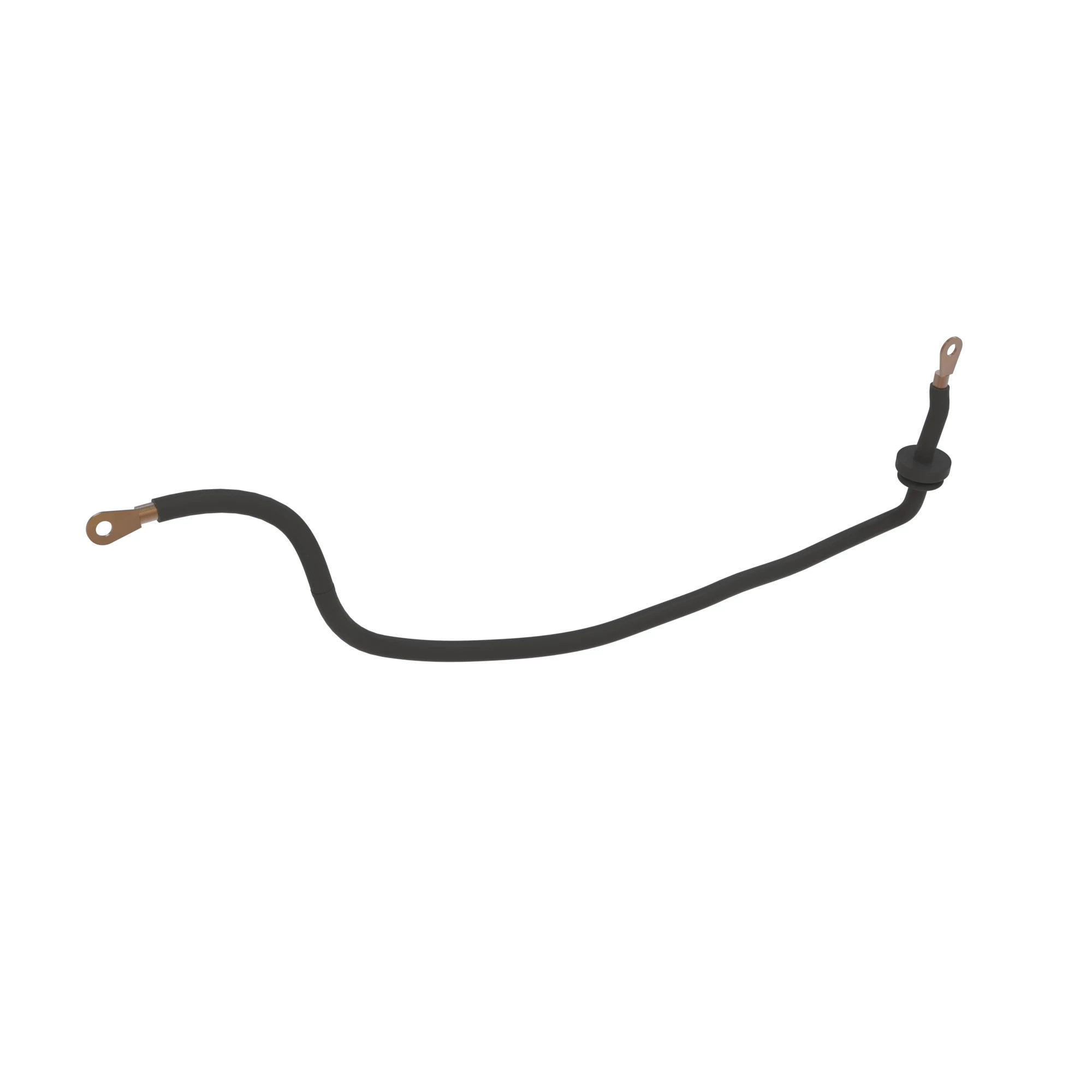 John Deere Positive Battery Cable, Length 766 mm - LVA18199