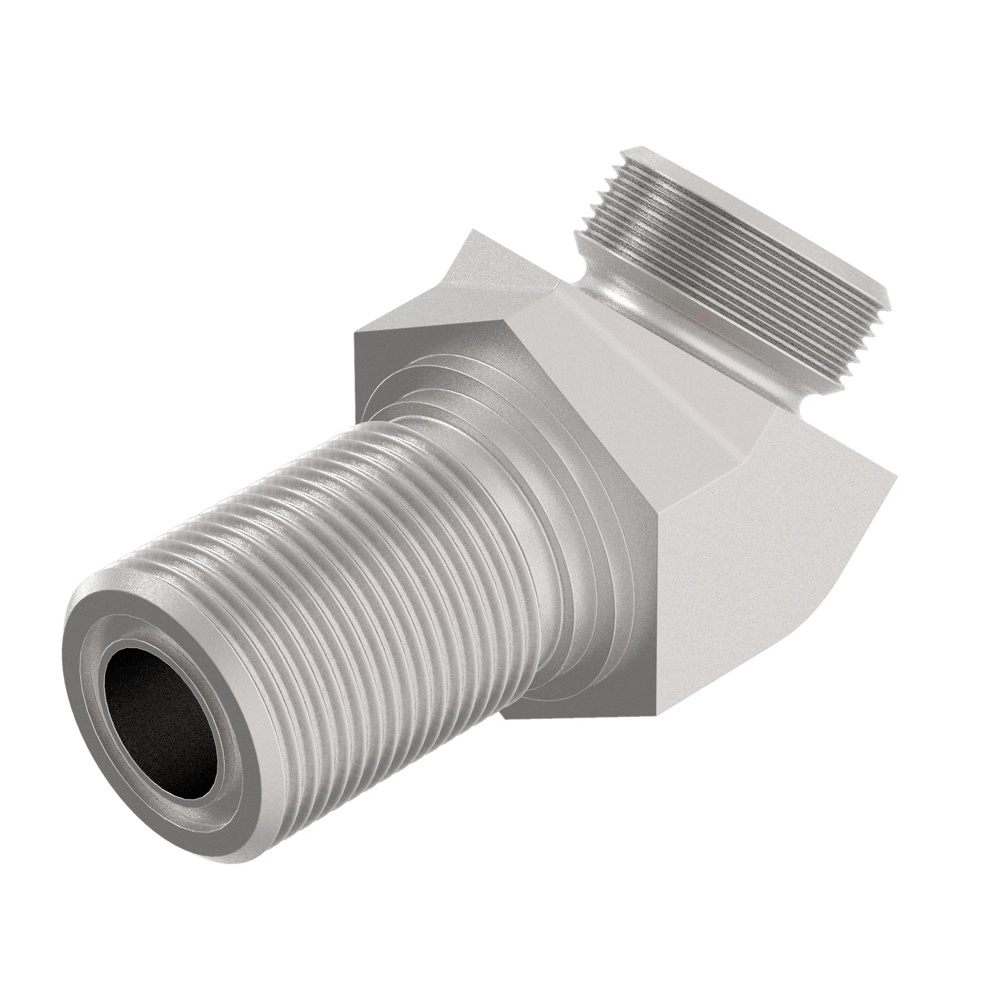 45D BULKHEAD ELBOW, ORFS (BHE45)