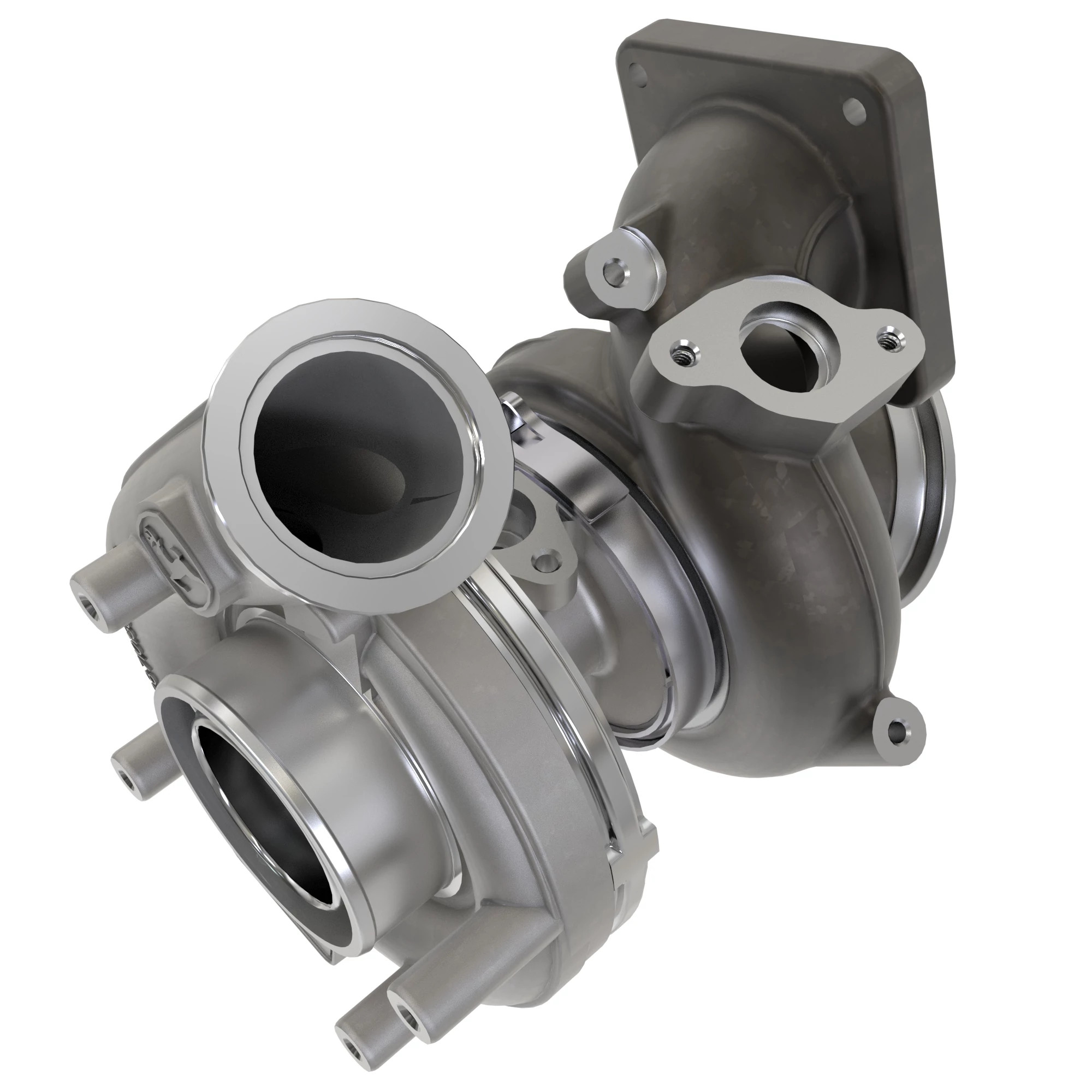 TURBOCHARGER, LP, MID INTERSTAGE