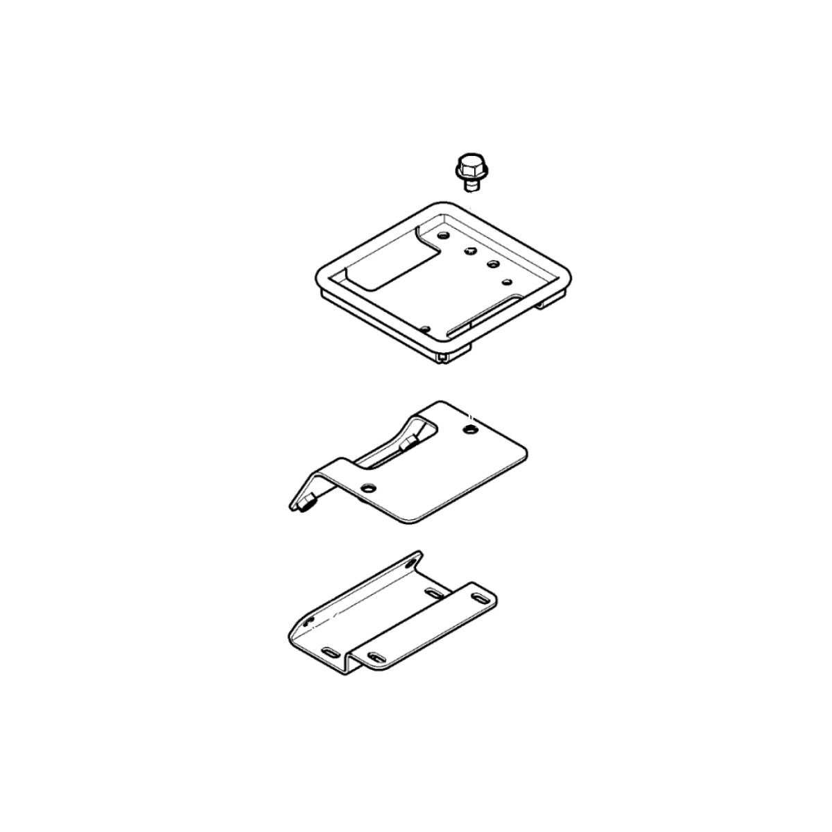 John Deere StarFire™ Receiver Bracket Kit - PF90780