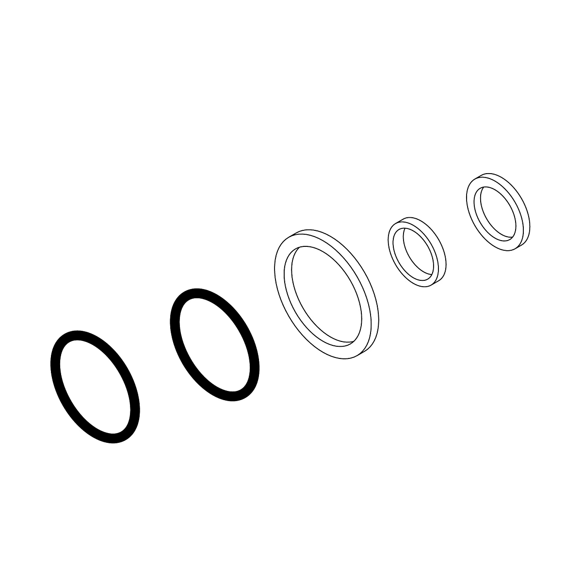 HYDRAULIC CYLINDER KIT, ROD SEAL KI