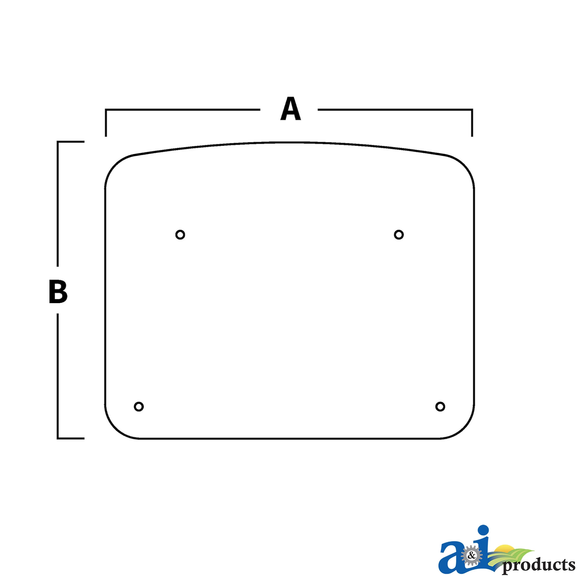 A&I Products Top Windowpane - A-T242807