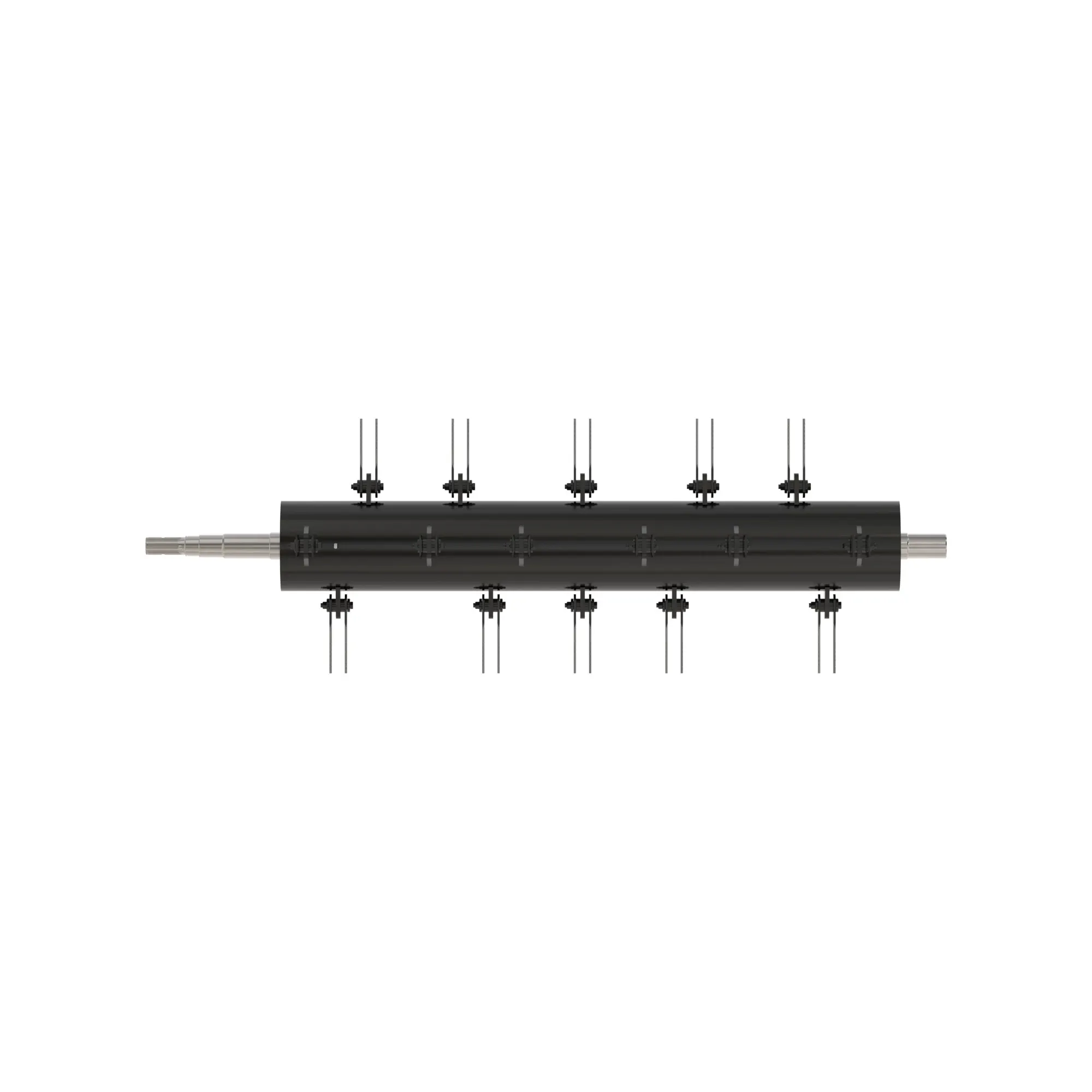 FC chopper rotor w/ serrated knives narrow assy