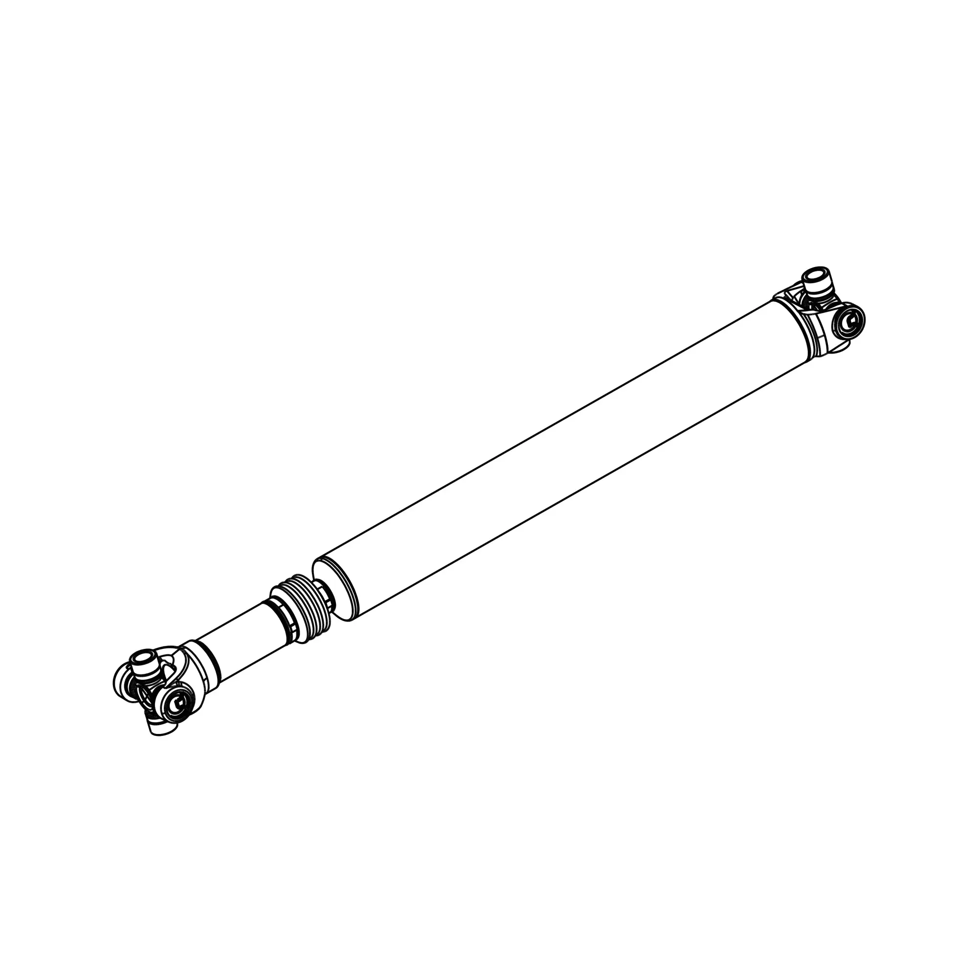 John Deere Universal Driveshaft - AT450396