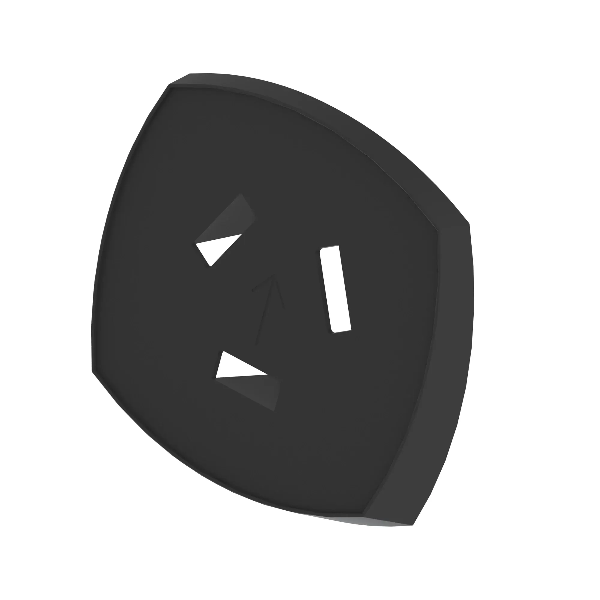 MEDALLION, LOGO BACKING, FRONT