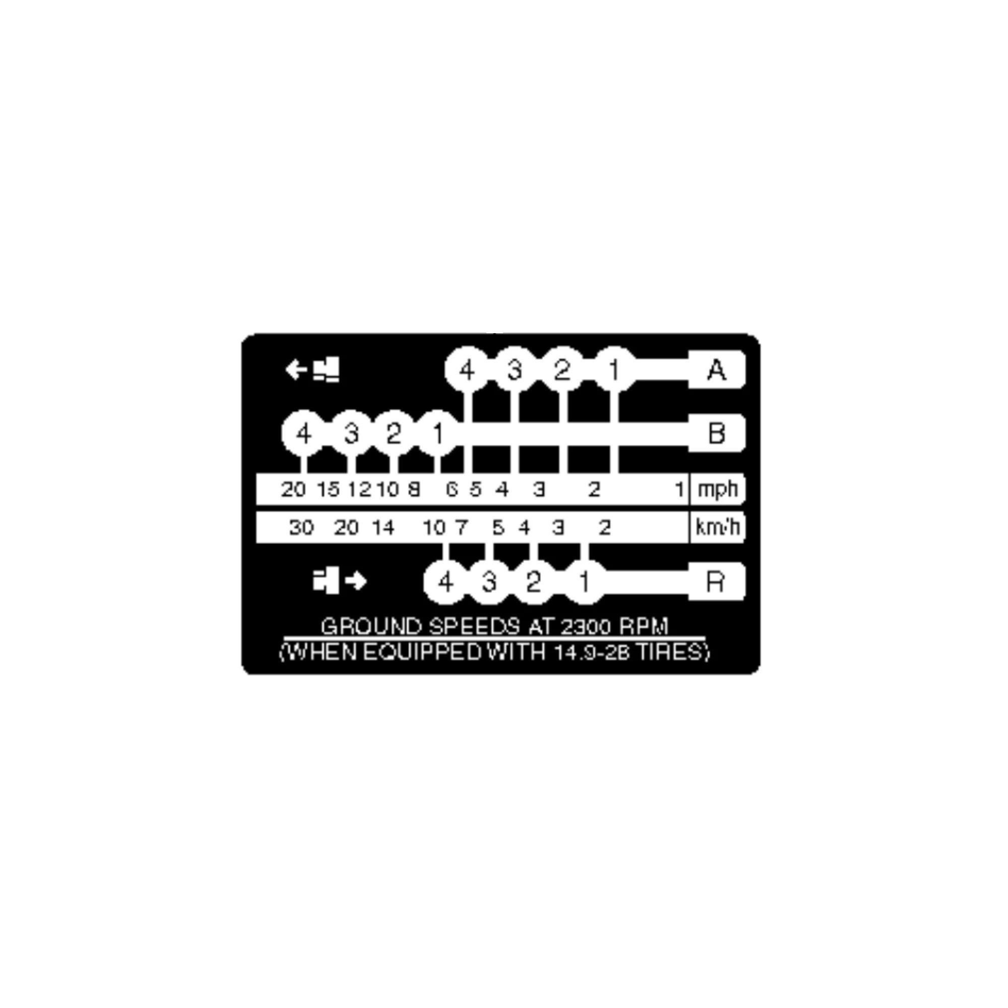LABEL, GROUND SPEED